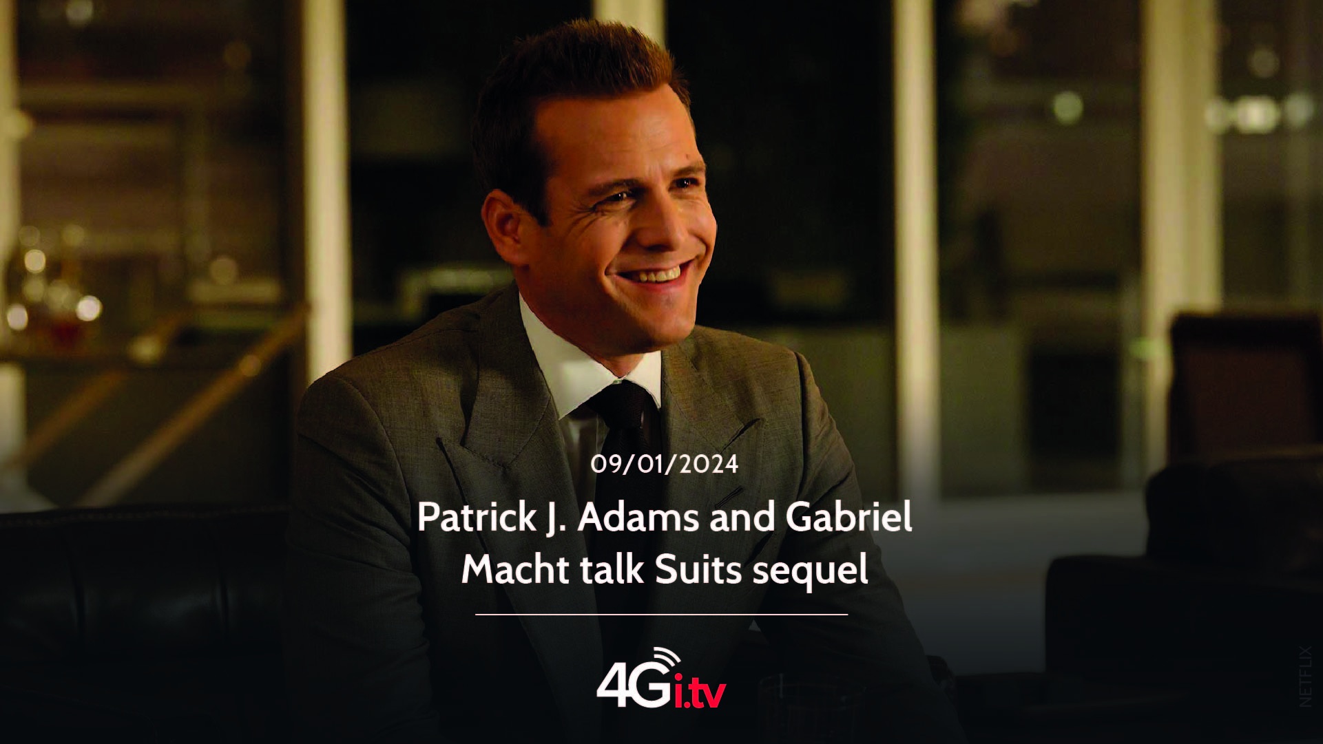 Lee más sobre el artículo Patrick J. Adams and Gabriel Macht talk Suits sequel