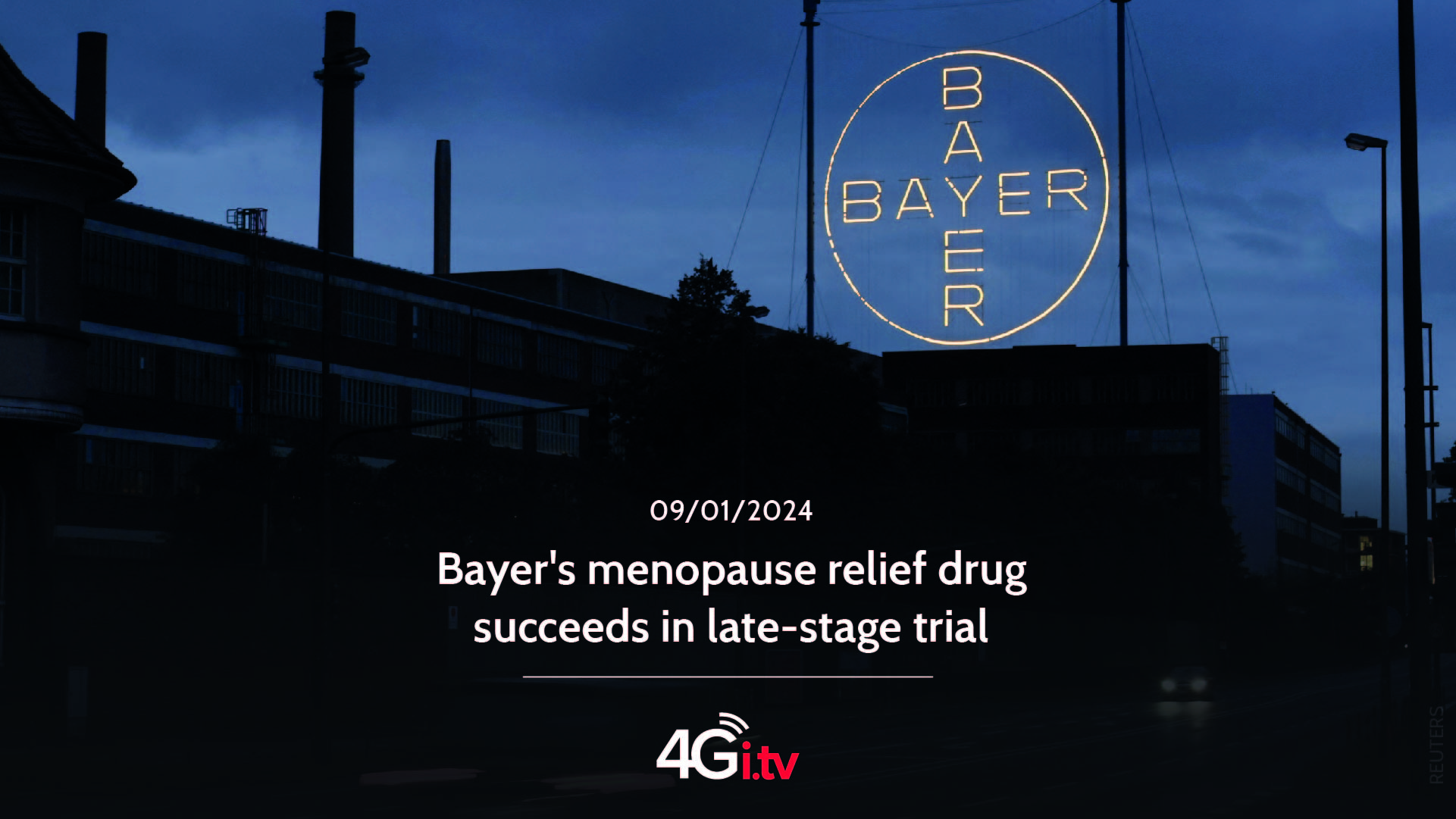 Read more about the article Bayer’s menopause relief drug succeeds in late-stage trial
