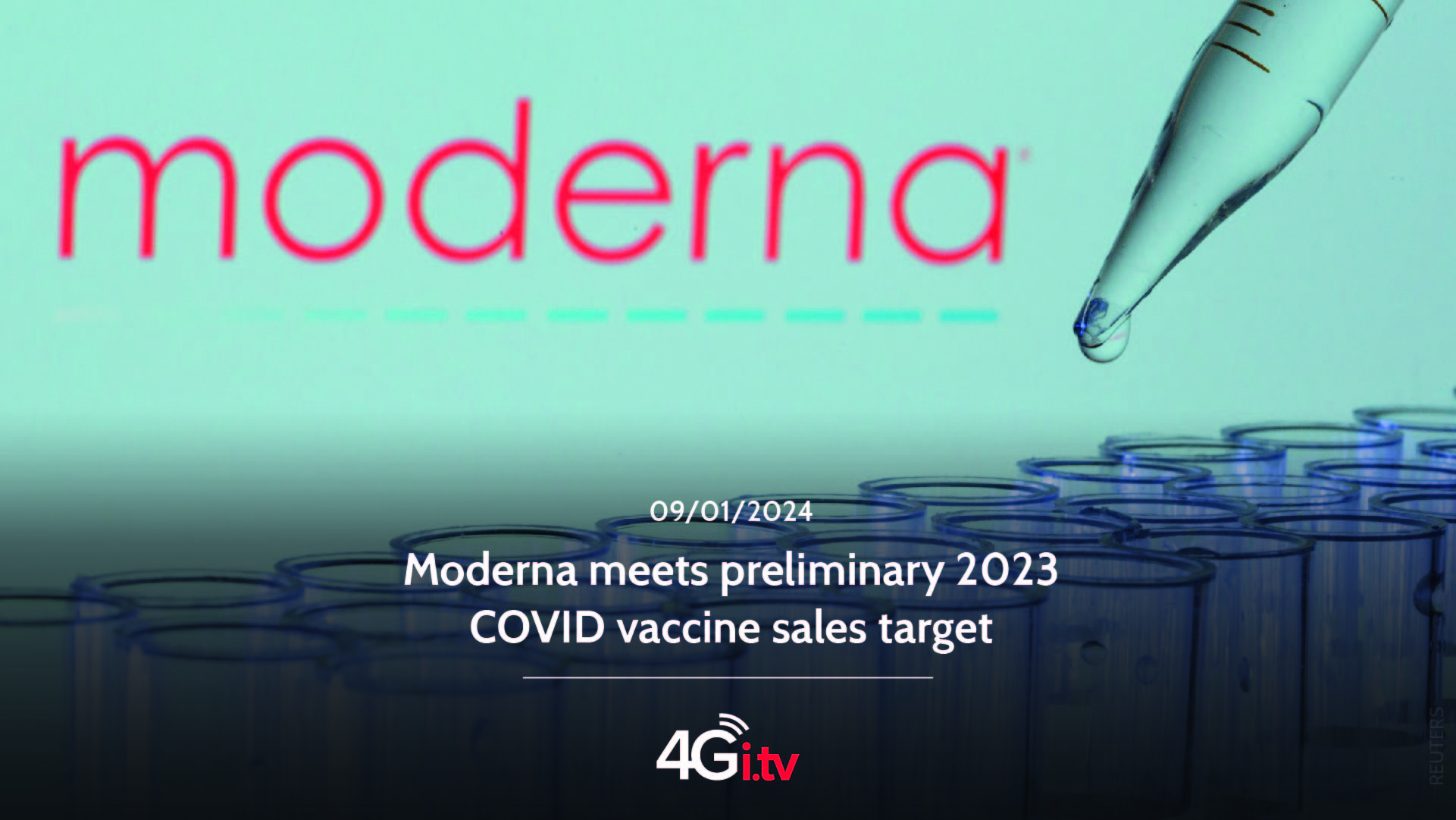 Read more about the article Moderna meets preliminary 2023 COVID vaccine sales target