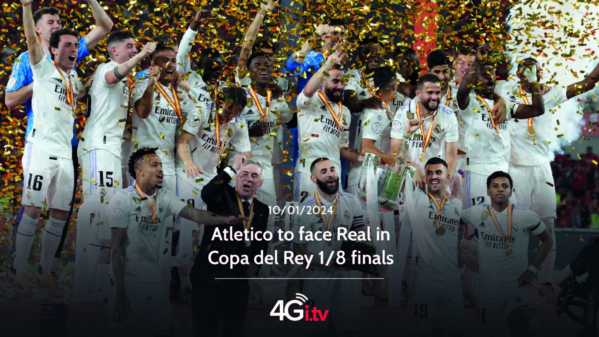 Lee más sobre el artículo Atletico to face Real in Copa del Rey 1/8 finals