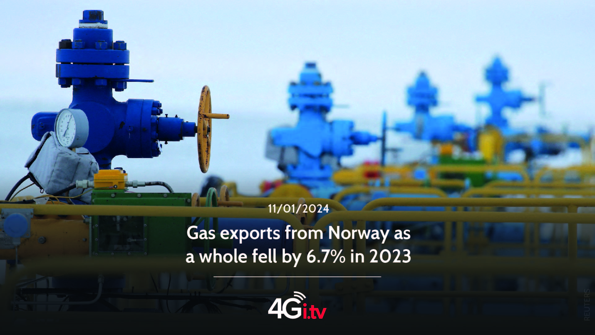 Read more about the article Gas exports from Norway as a whole fell by 6.7% in 2023