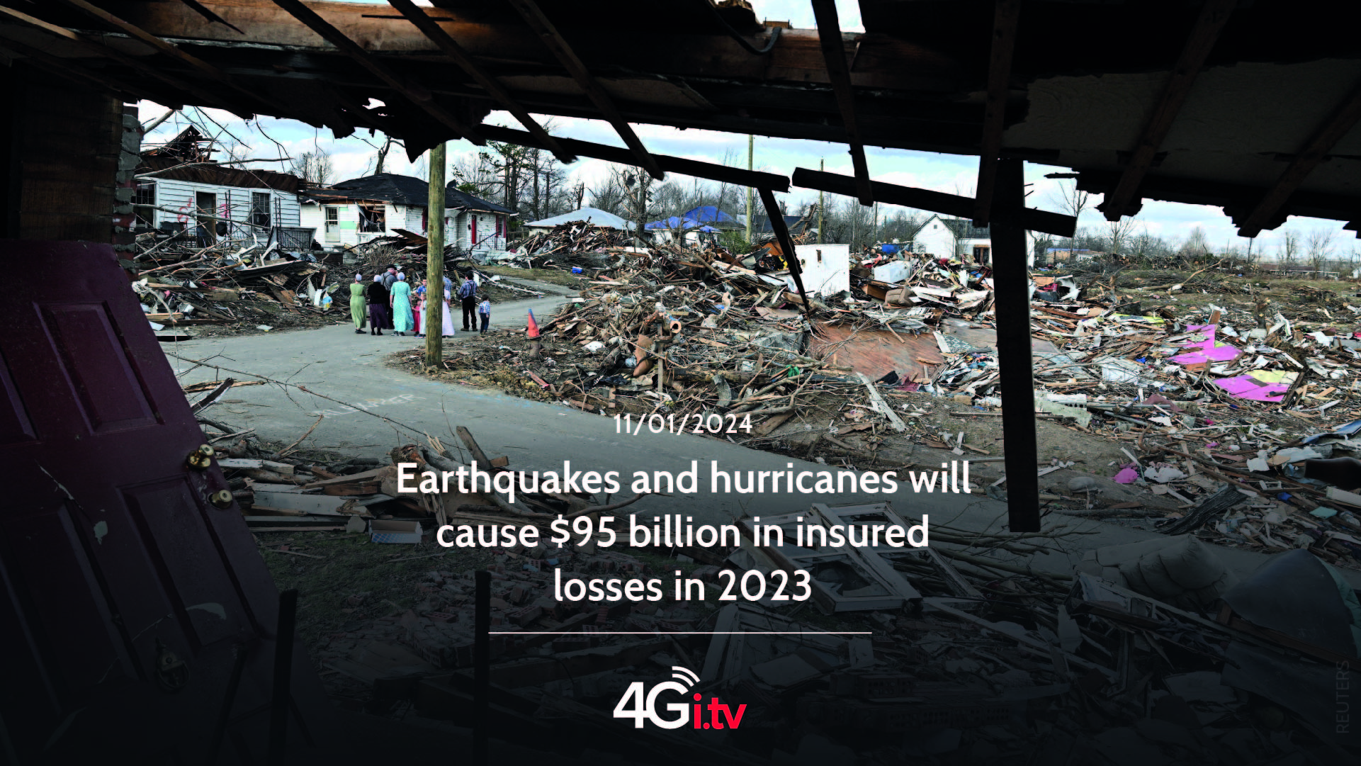 Подробнее о статье Earthquakes and hurricanes will cause $95 billion in insured losses in 2023