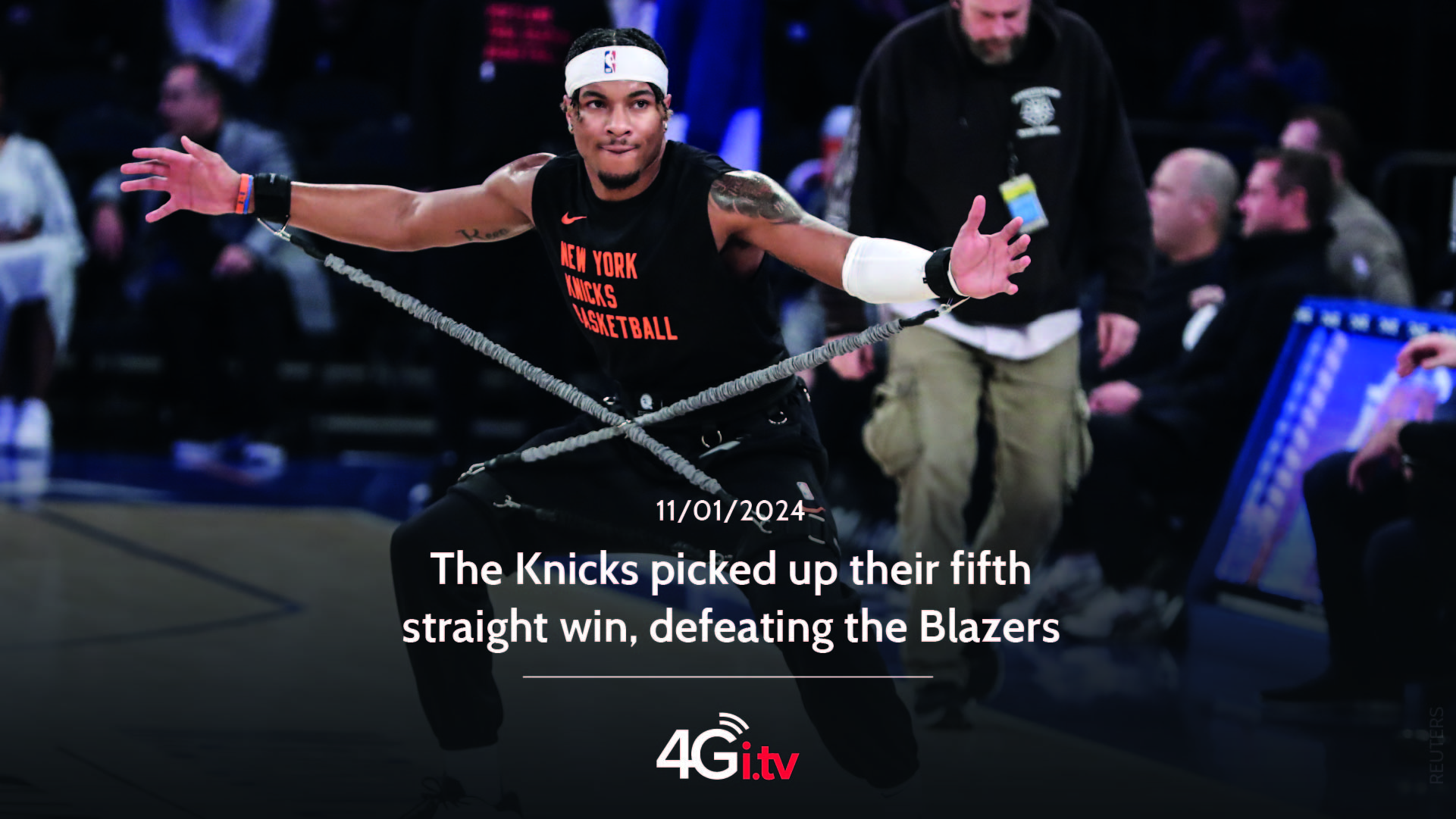 Read more about the article The Knicks picked up their fifth straight win, defeating the Blazers 