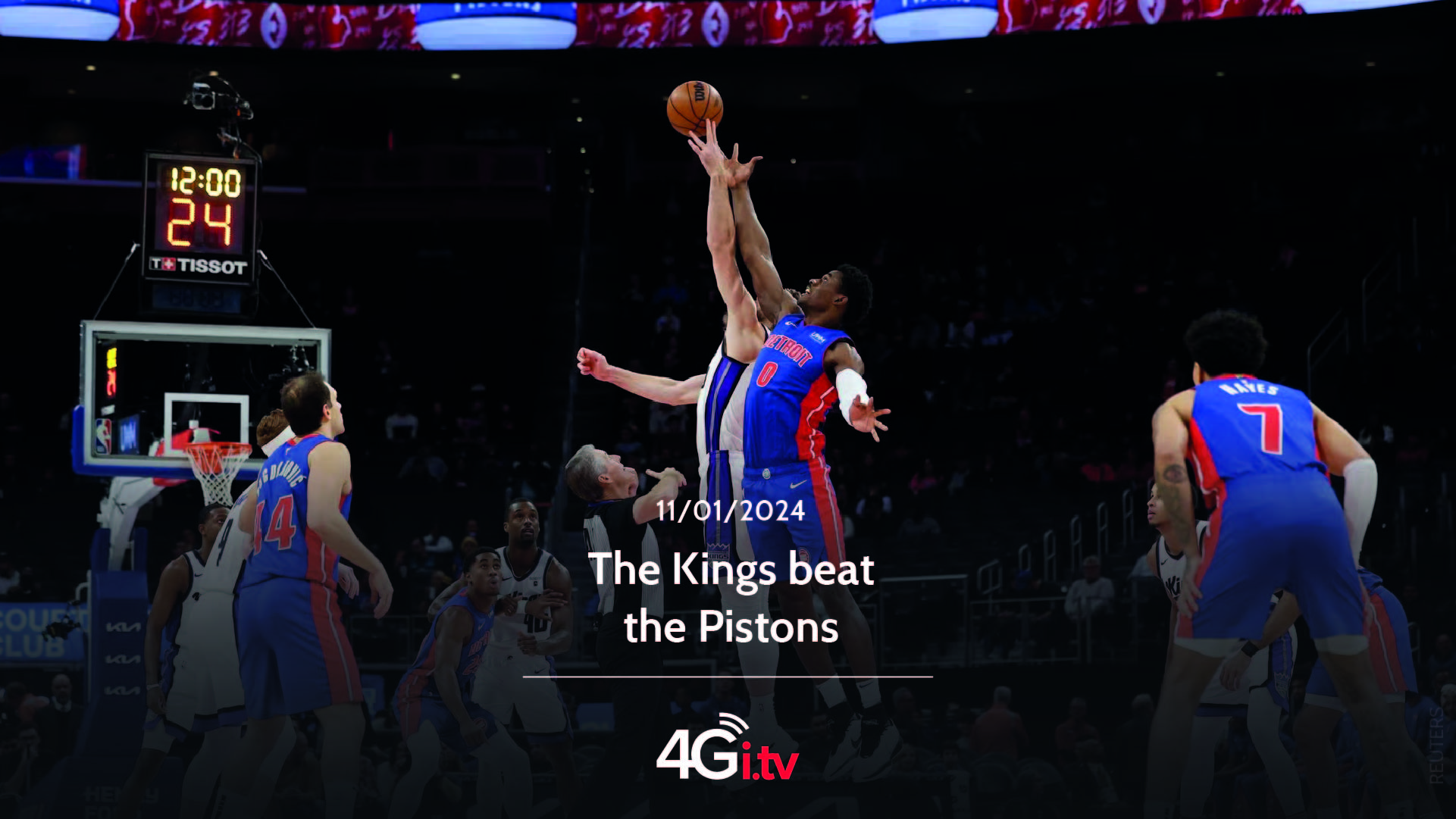 Read more about the article The Kings beat the Pistons