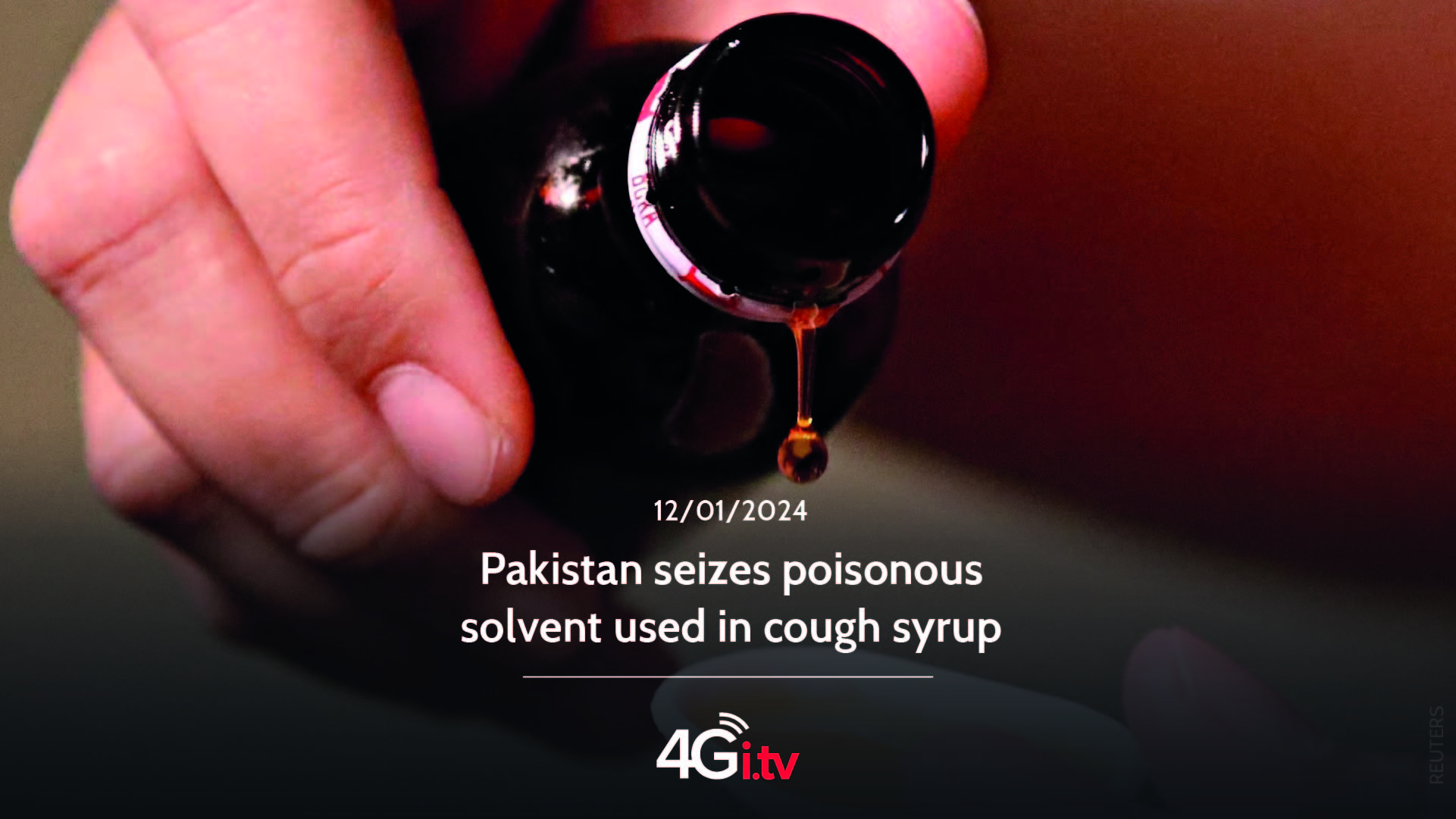 Подробнее о статье Pakistan seizes poisonous solvent used in cough syrup 