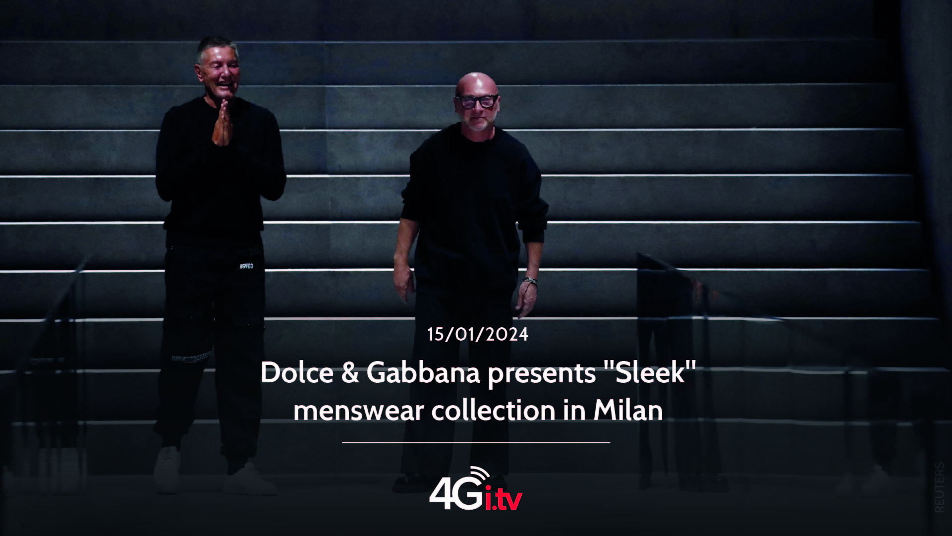 Lesen Sie mehr über den Artikel Dolce & Gabbana presents “Sleek” menswear collection in Milan