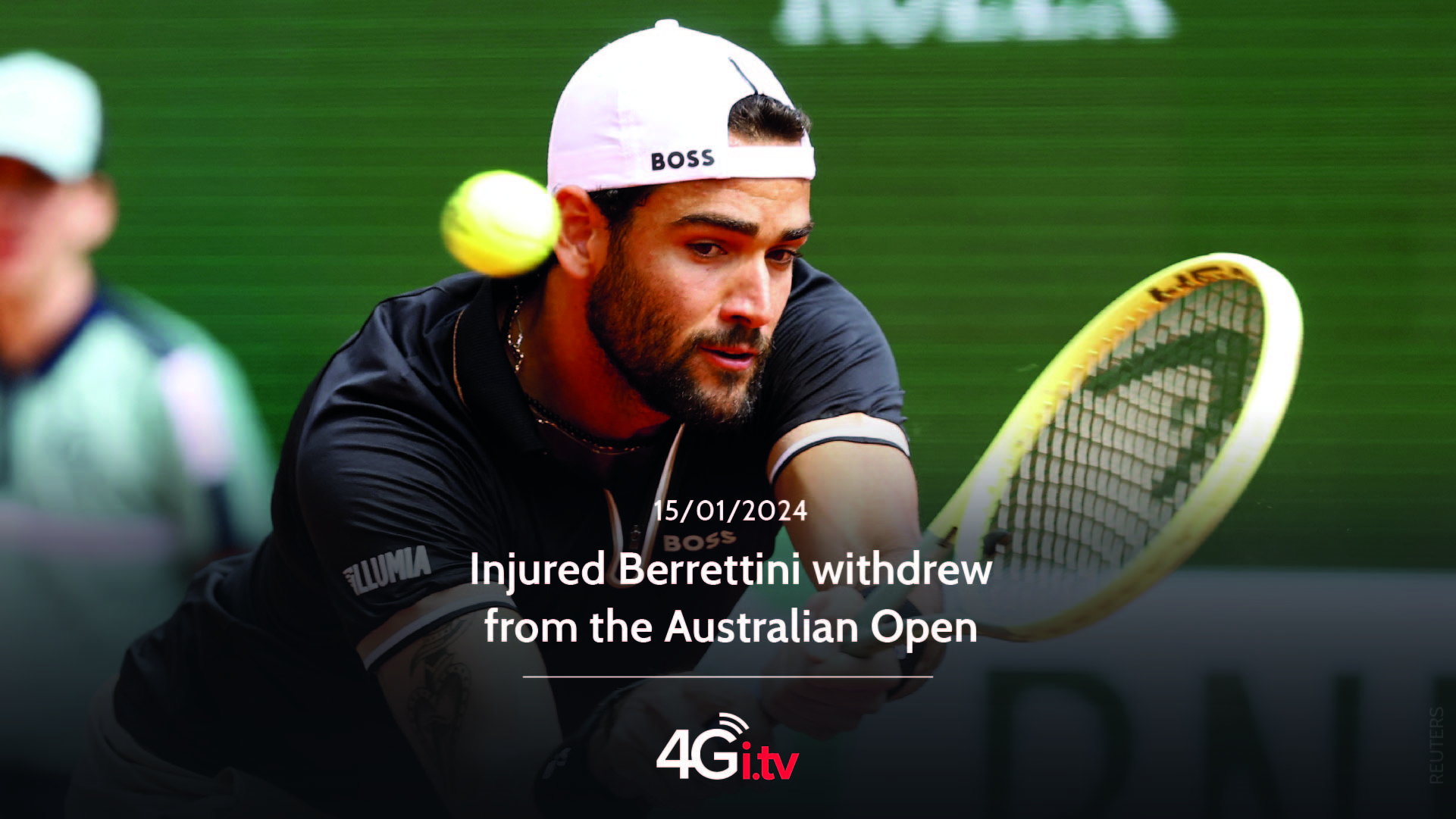 Read more about the article Injured Berrettini withdrew from the Australian Open