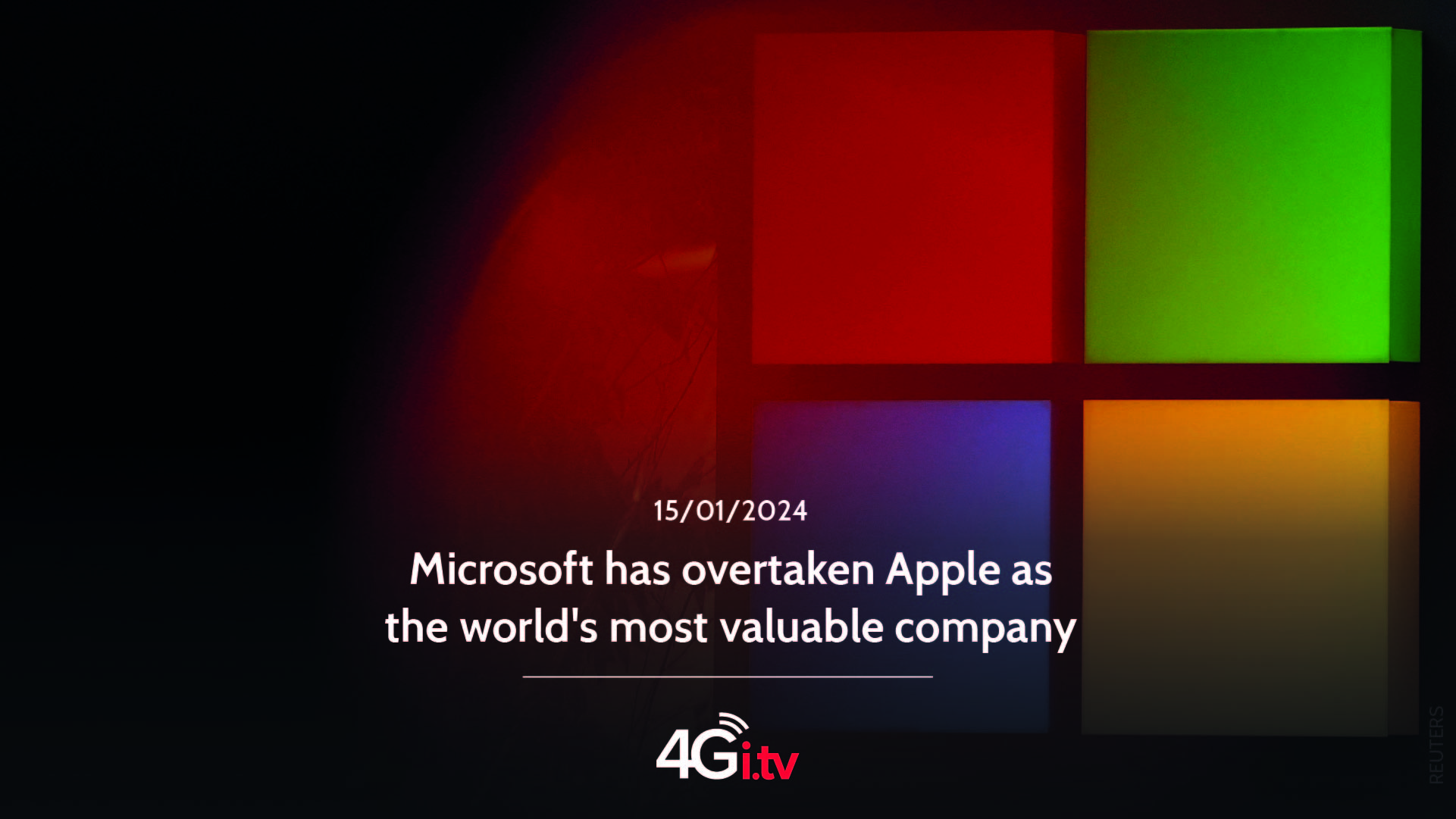 Read more about the article Microsoft has overtaken Apple as the world’s most valuable company