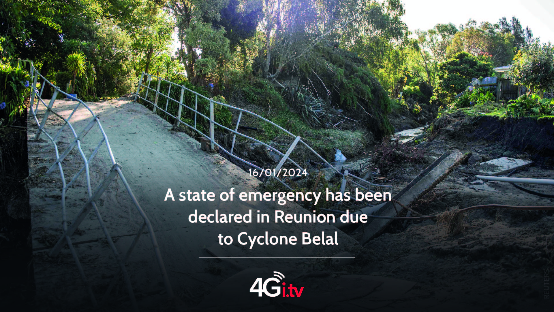 Read more about the article A state of emergency has been declared in Reunion due to Cyclone Bel