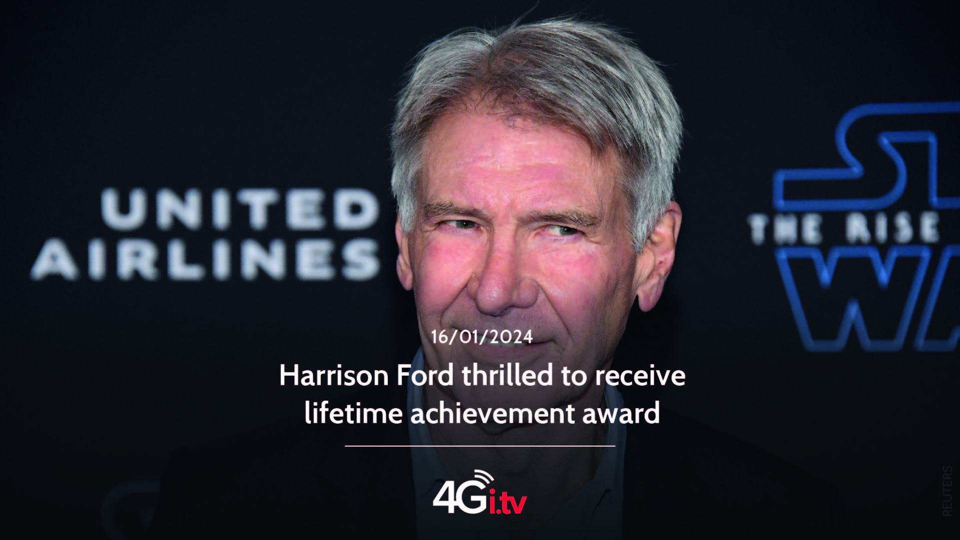 Read more about the article Harrison Ford thrilled to receive lifetime achievement award
