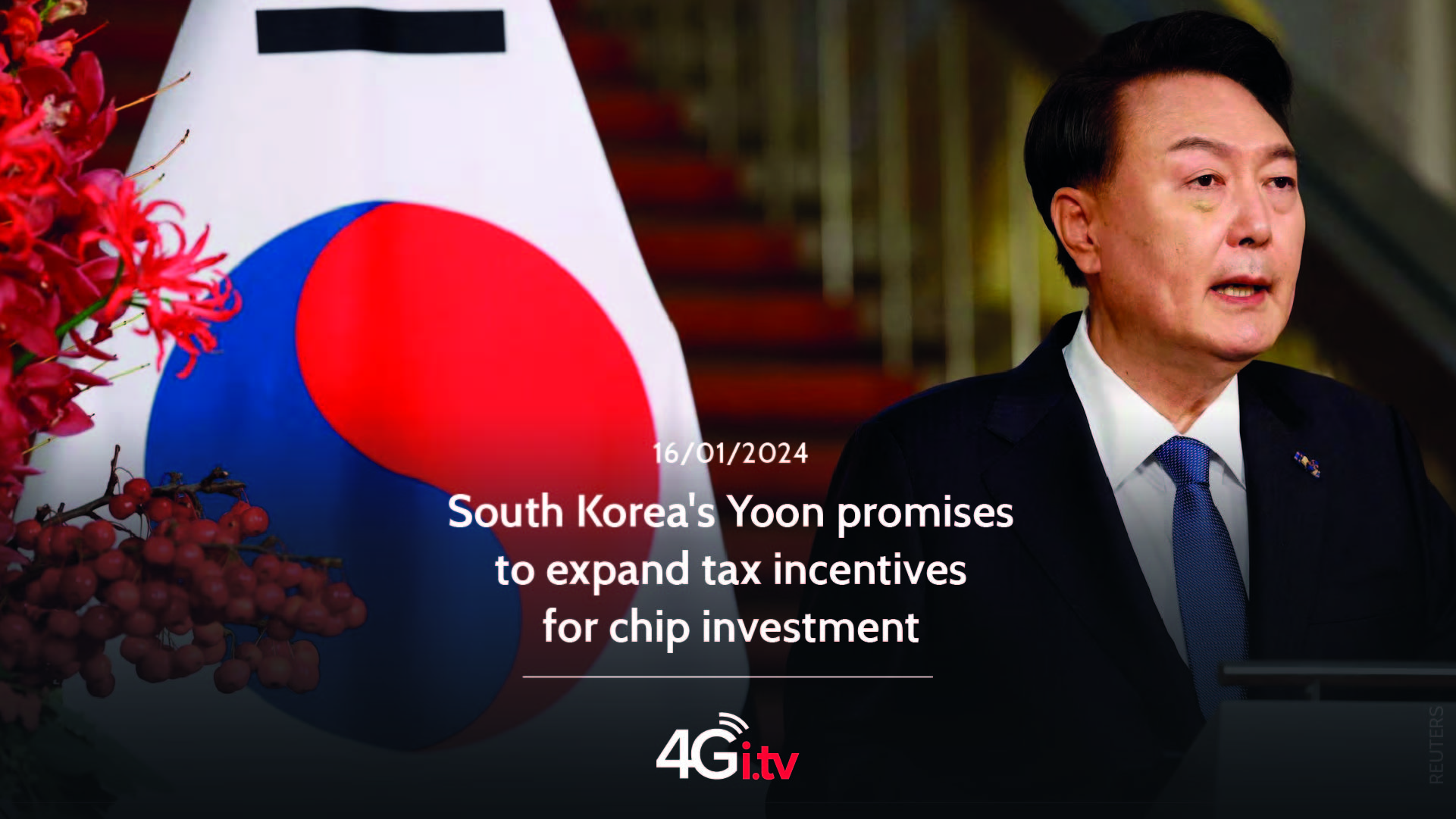 Read more about the article South Korea’s Yoon promises to expand tax incentives for chip investment