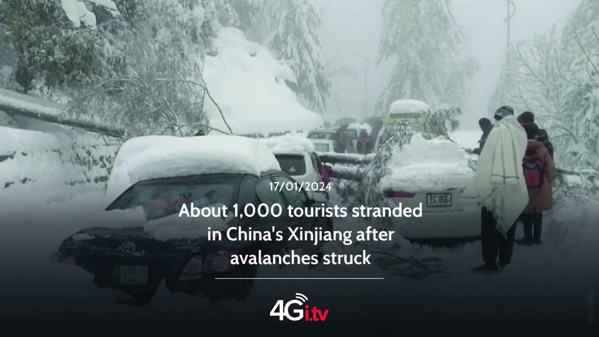 Read more about the article About 1,000 tourists stranded in China’s Xinjiang after avalanches struck