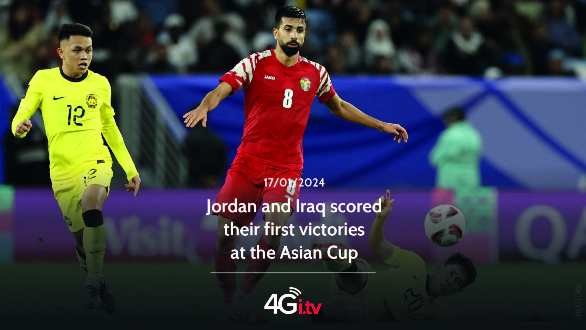 Read more about the article Jordan and Iraq scored their first victories at the Asian Cup 