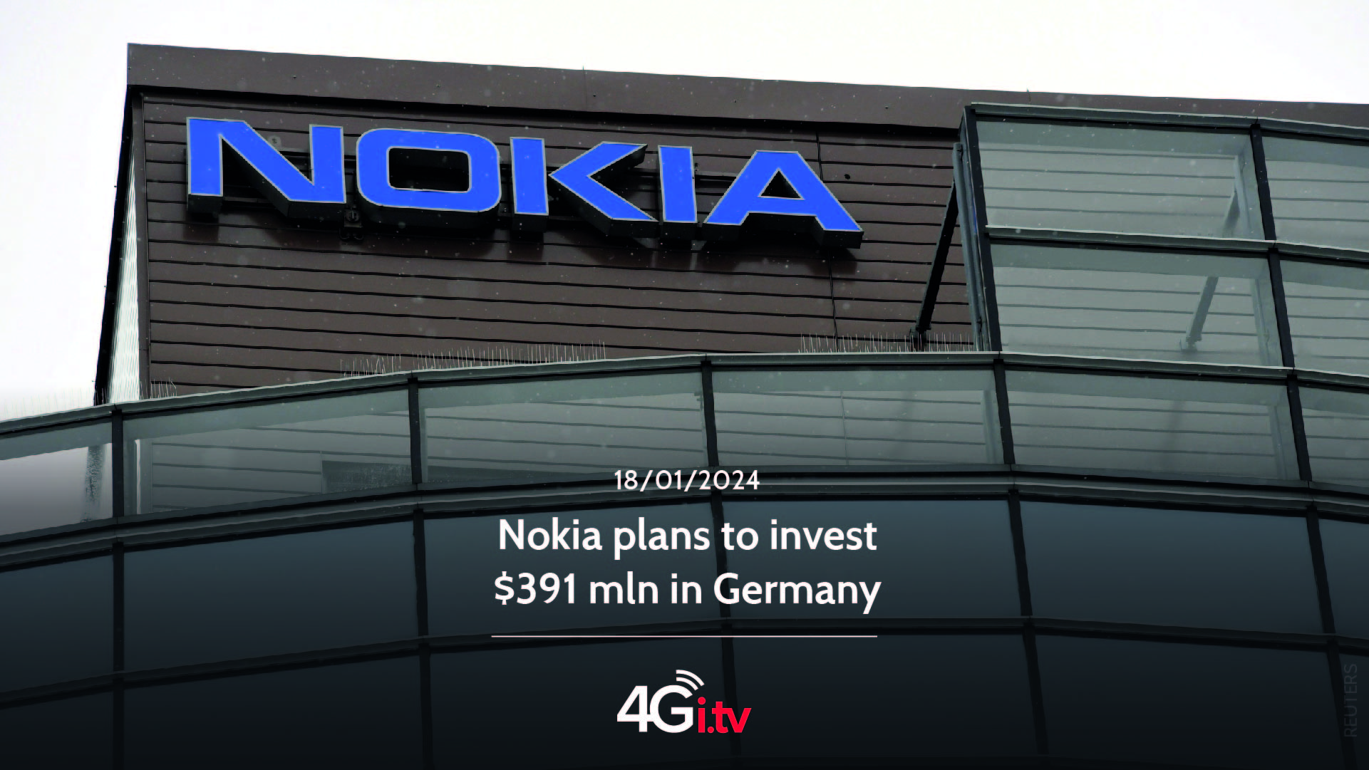 Lee más sobre el artículo Nokia plans to invest $391 mln in Germany