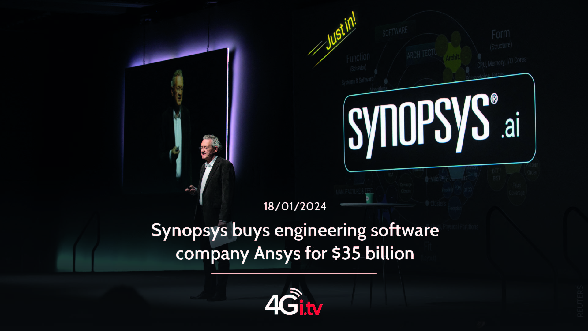 Lee más sobre el artículo Synopsys buys engineering software company Ansys for $35 billion
