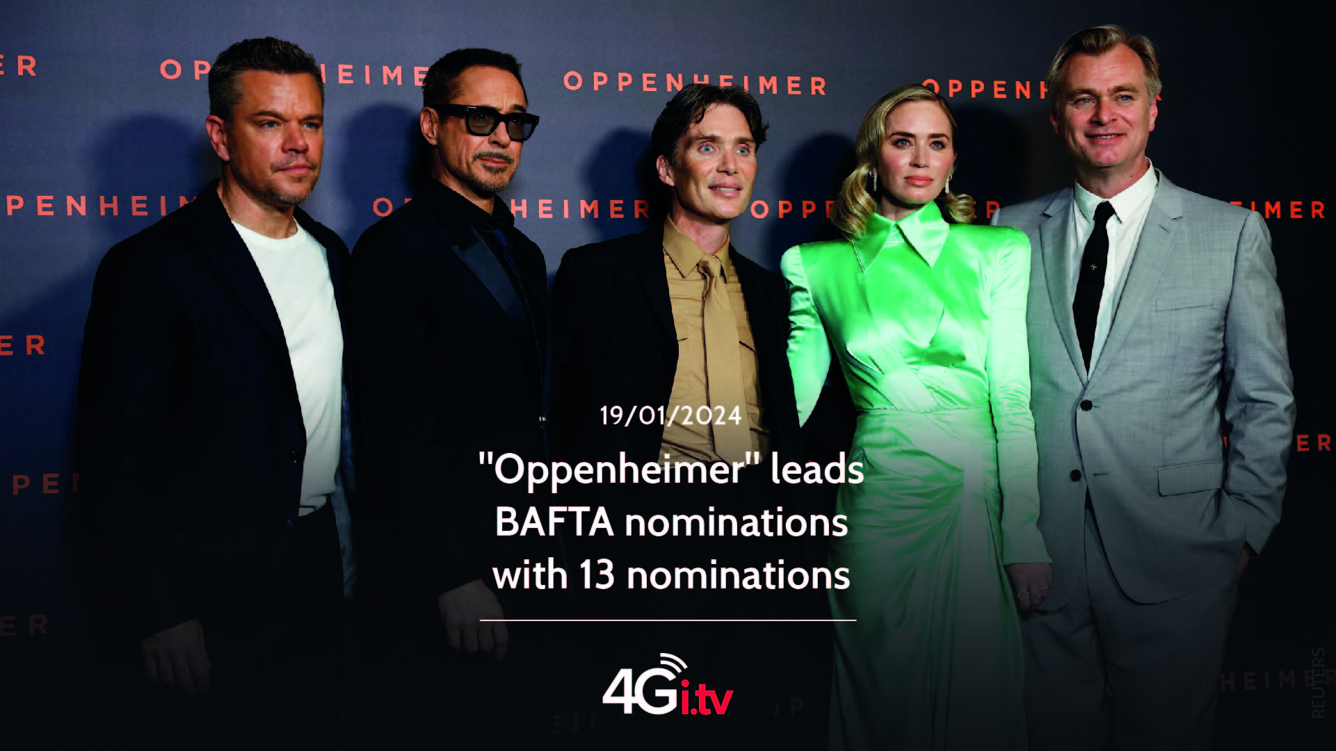 Lesen Sie mehr über den Artikel “Oppenheimer” leads BAFTA nominations with 13 nominations