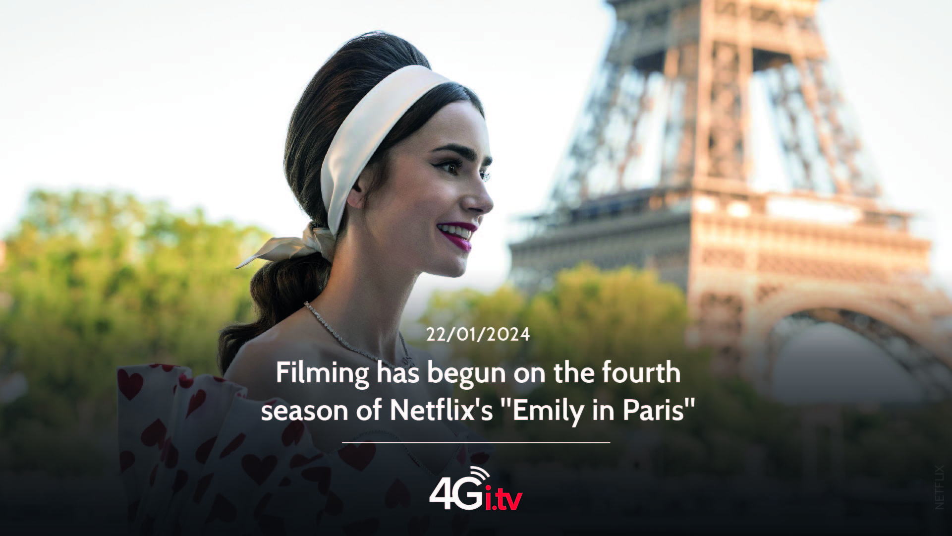 Подробнее о статье Filming has begun on the fourth season of Netflix’s “Emily in Paris”