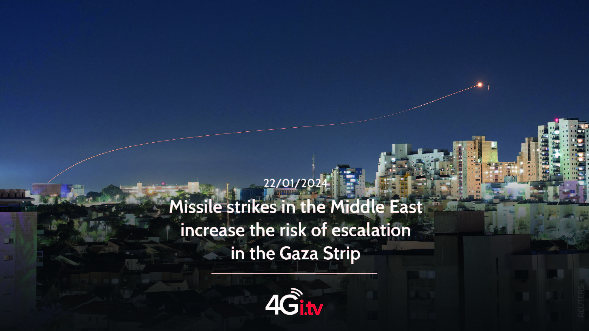 Read more about the article Missile strikes in the Middle East increase the risk of escalation in the Gaza Strip