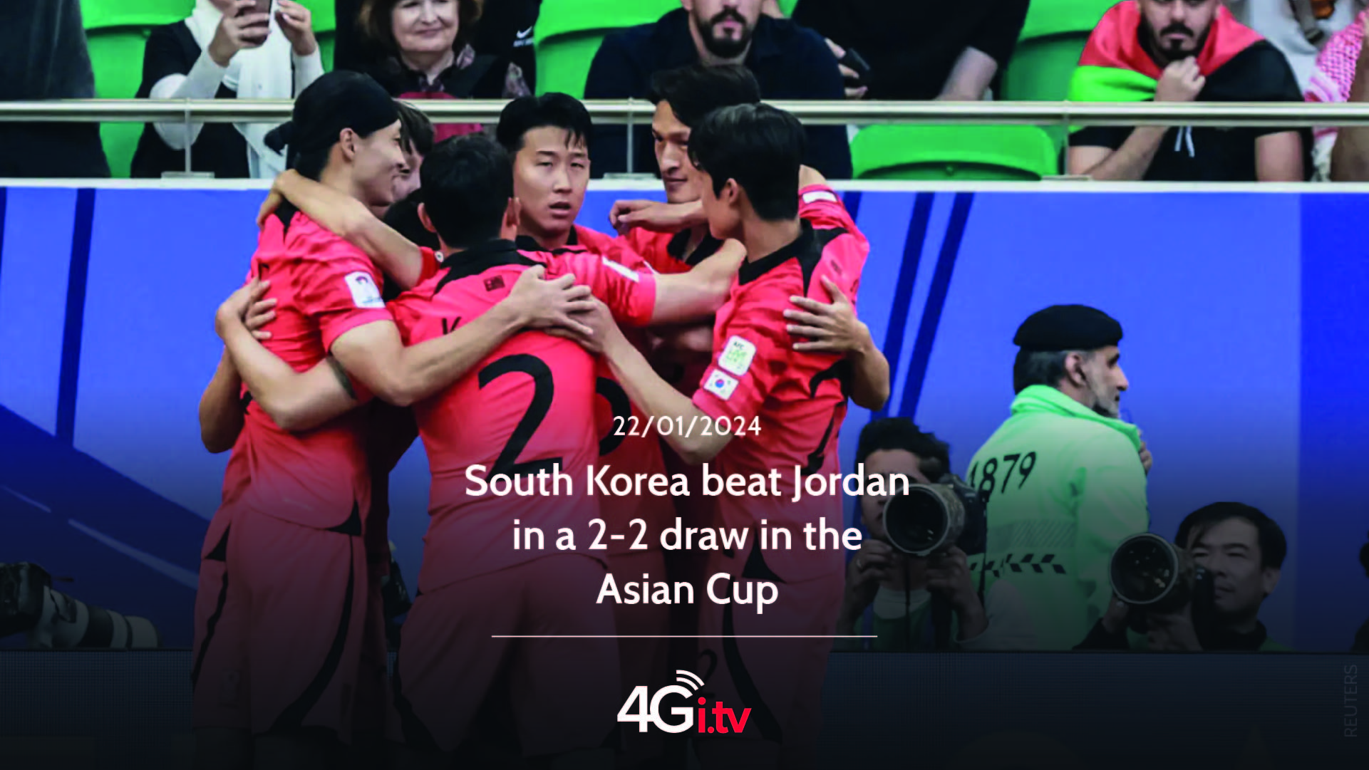 Read more about the article South Korea draw with Jordan 2-2 at the Asian Cup
