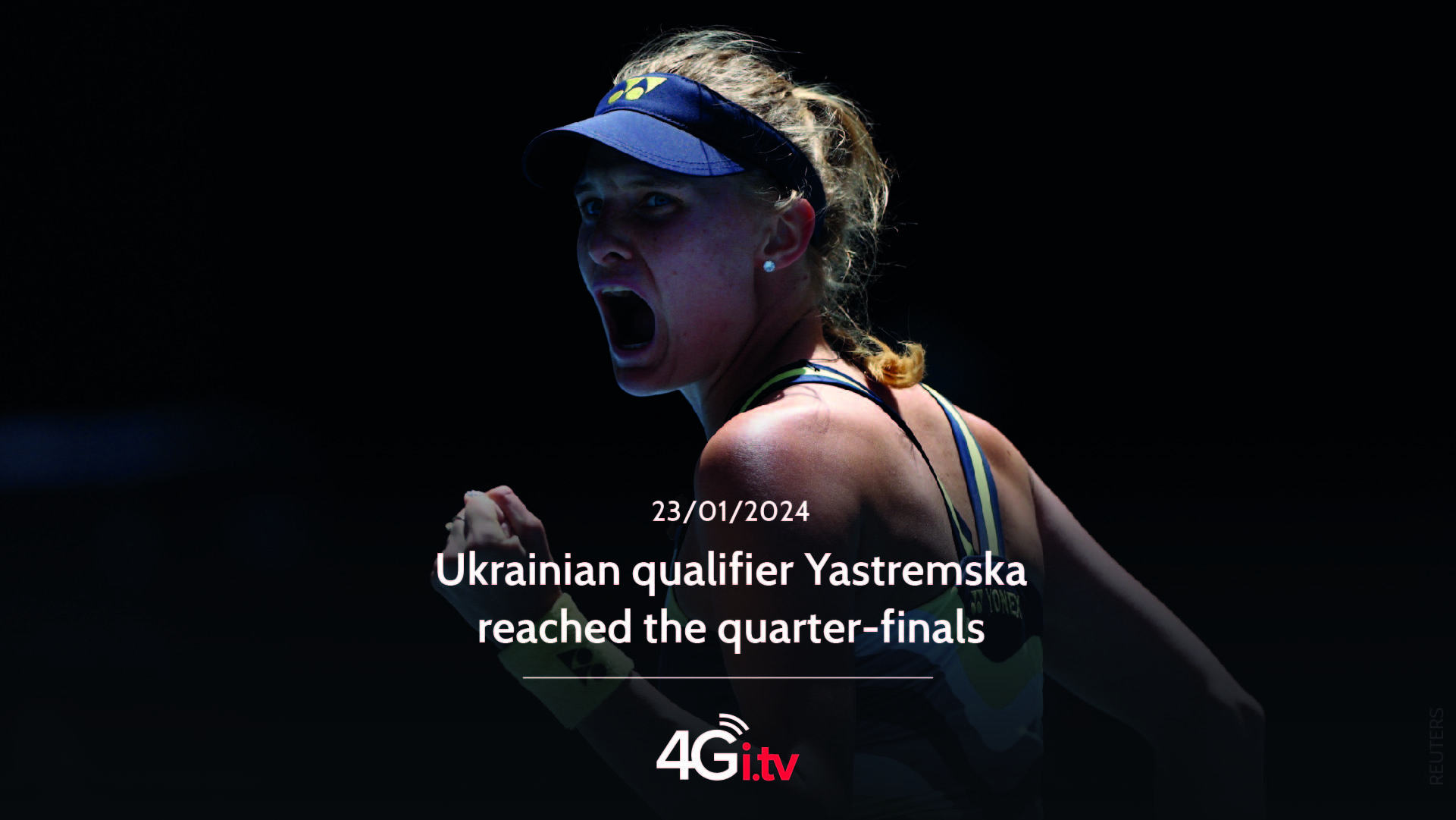 Read more about the article Ukrainian qualifier Yastremska reached the quarter-finals