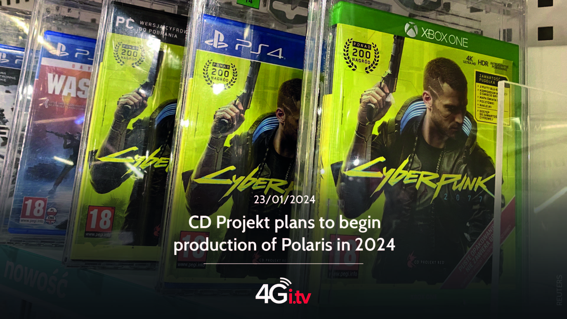 Read more about the article CD Projekt plans to begin production of Polaris in 2024