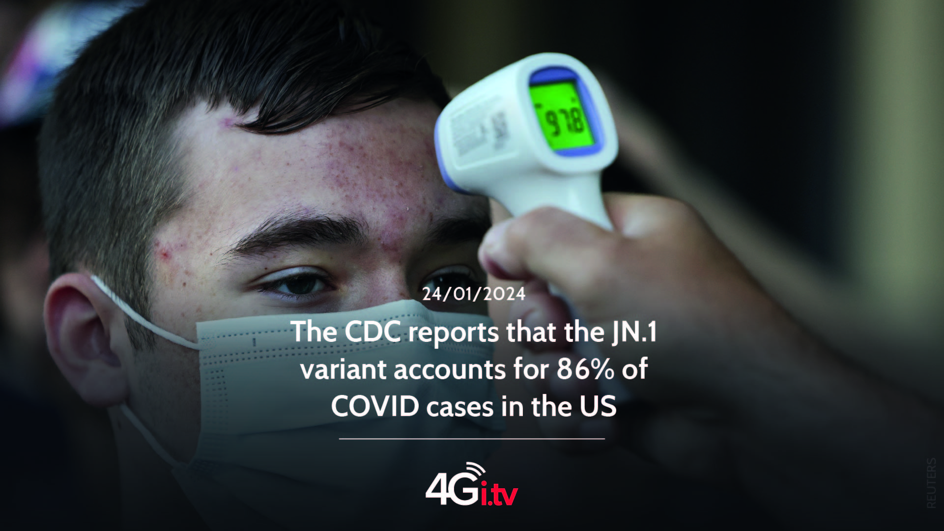 Read more about the article The CDC reports that the JN.1 variant accounts for 86% of COVID cases in the US