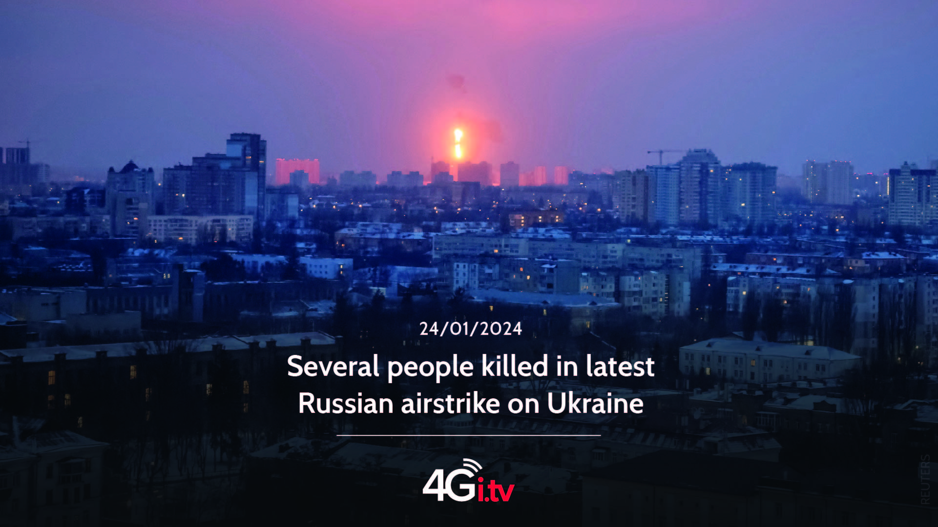 Lee más sobre el artículo Several people killed in latest Russian airstrike on Ukraine