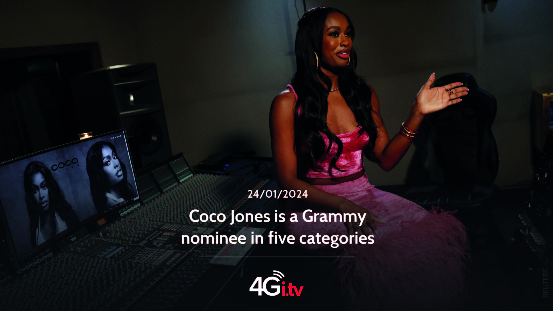 Read more about the article Coco Jones is a Grammy nominee in five categories