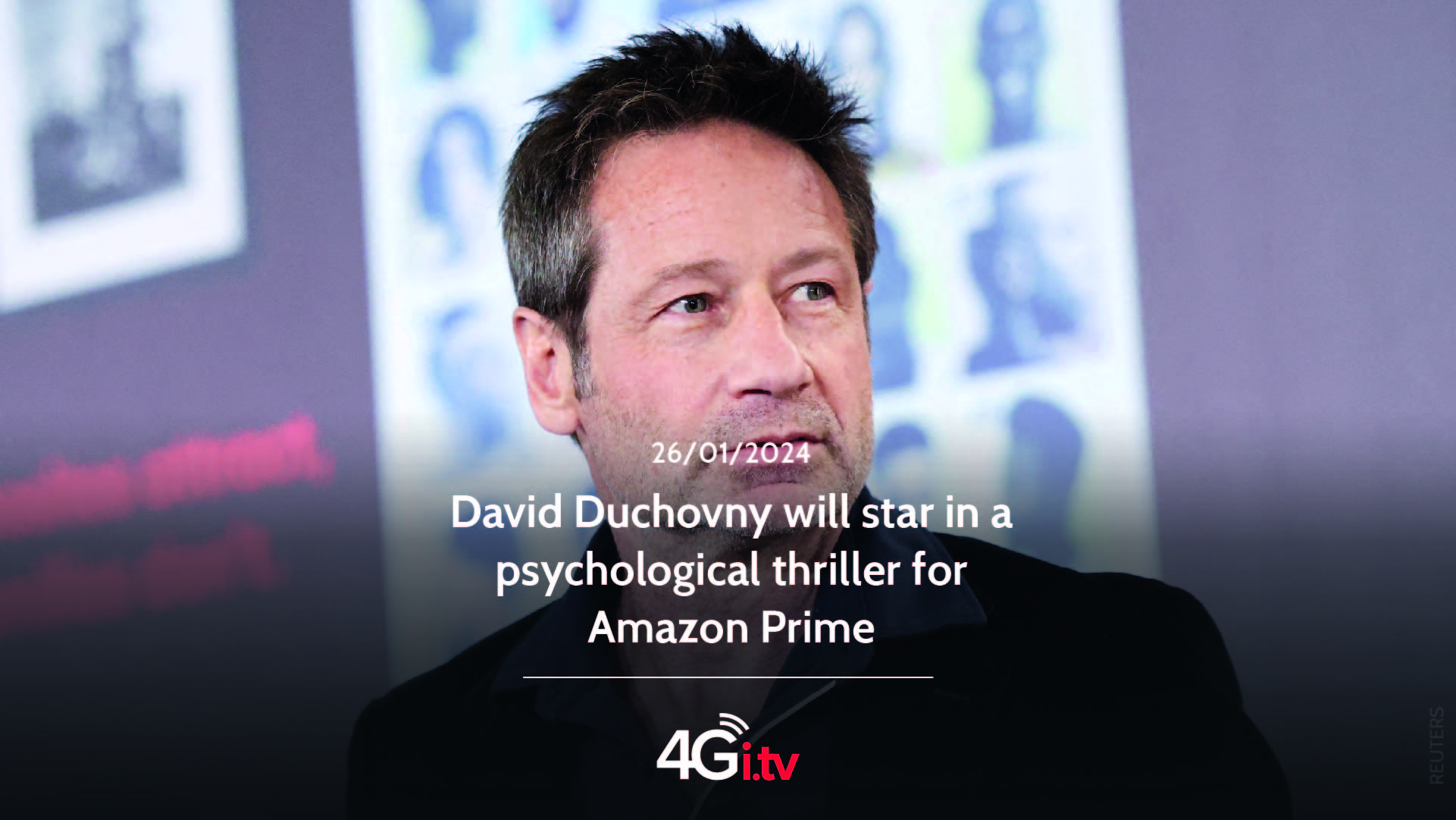 Read more about the article David Duchovny will star in a psychological thriller for Amazon Prime