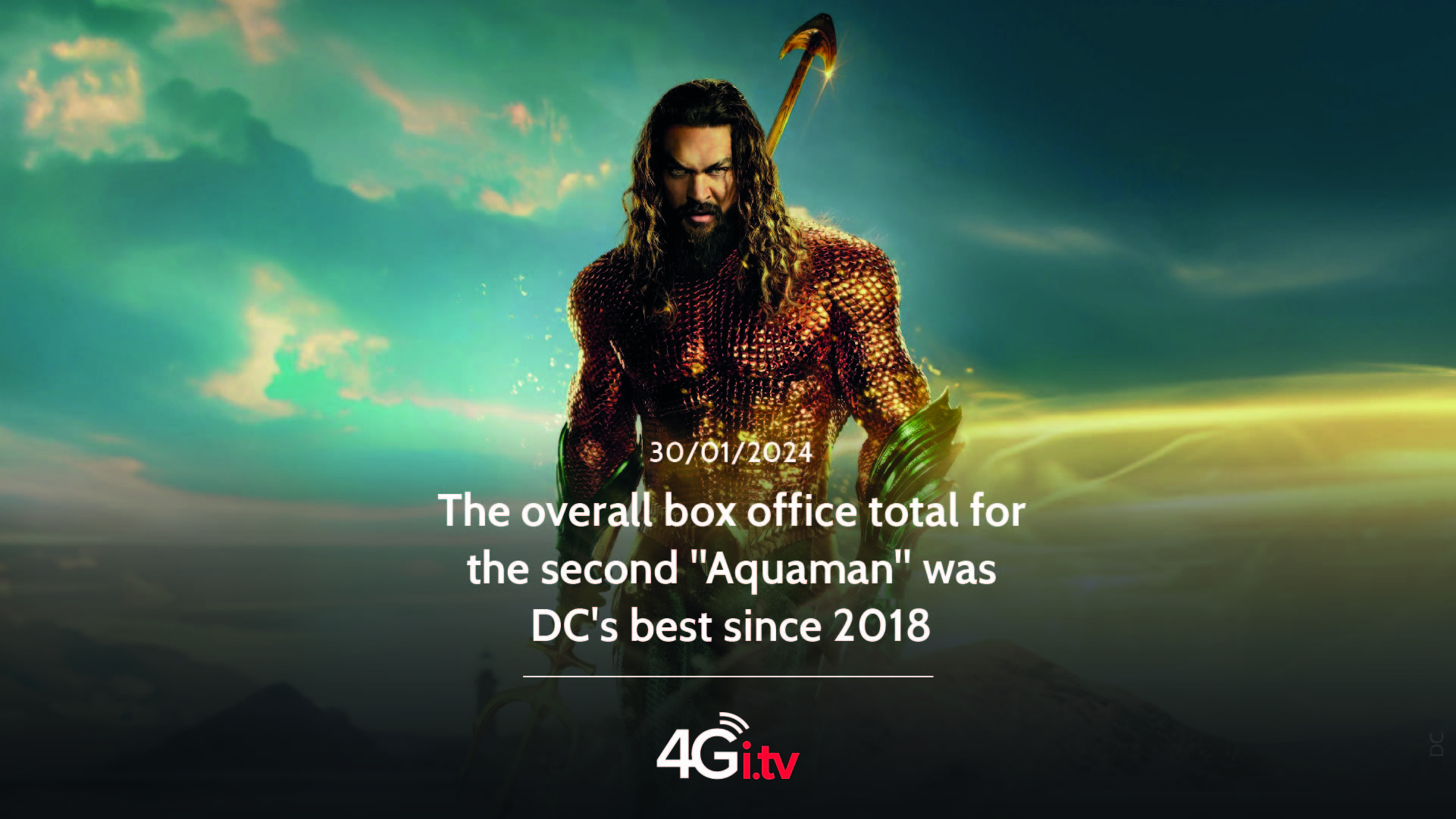Read more about the article The overall box office total for the second “Aquaman” was DC’s best since 2018