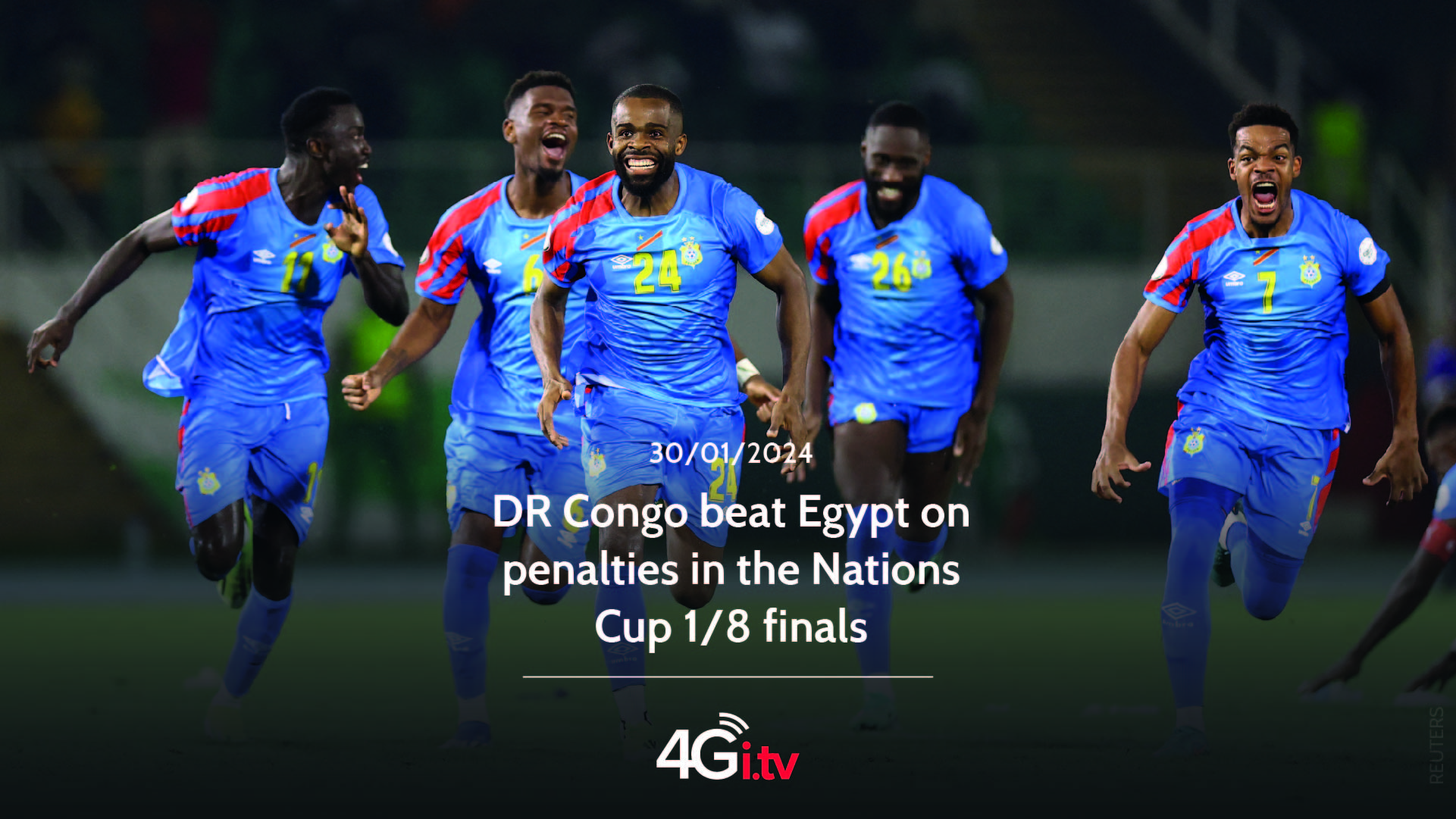 Read more about the article DR Congo beat Egypt on penalties in the Nations Cup 1/8 finals