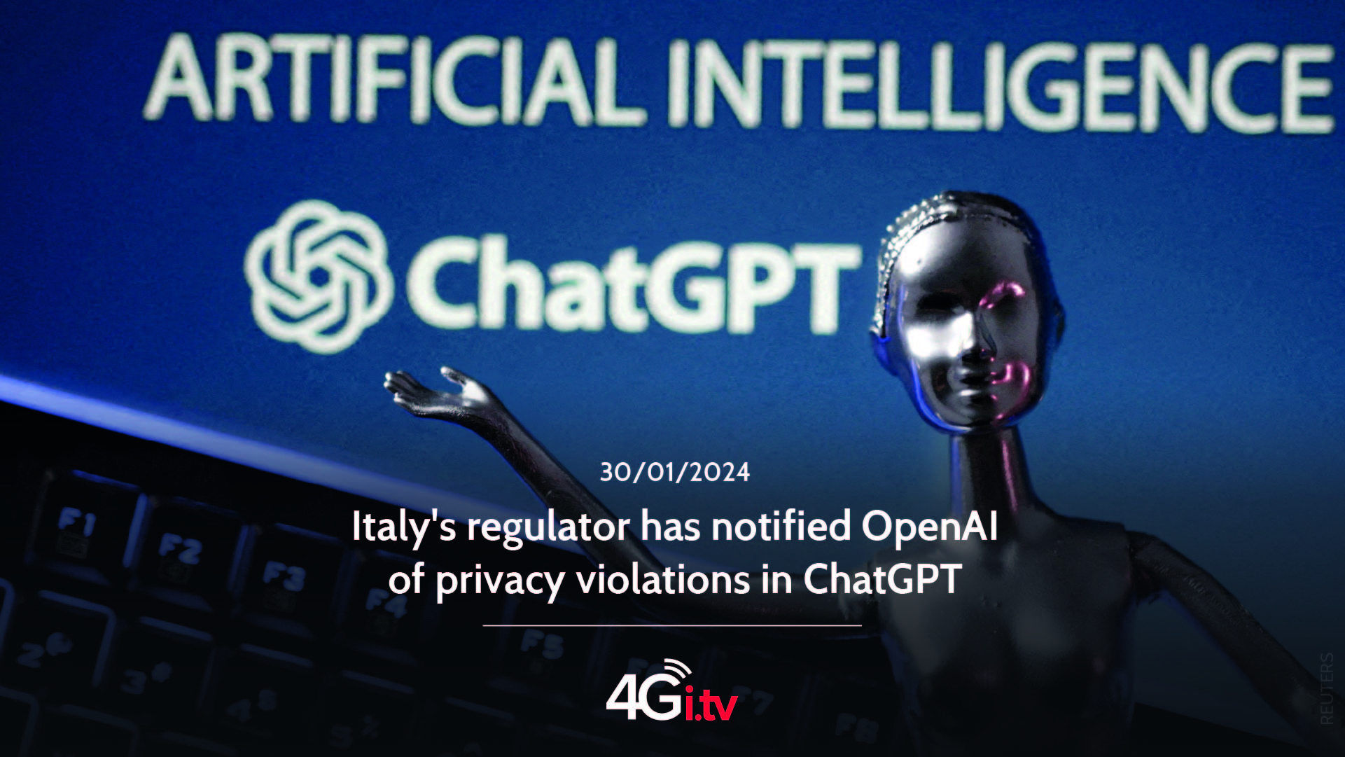 Read more about the article Italy’s regulator has notified OpenAI of privacy violations in ChatGPT