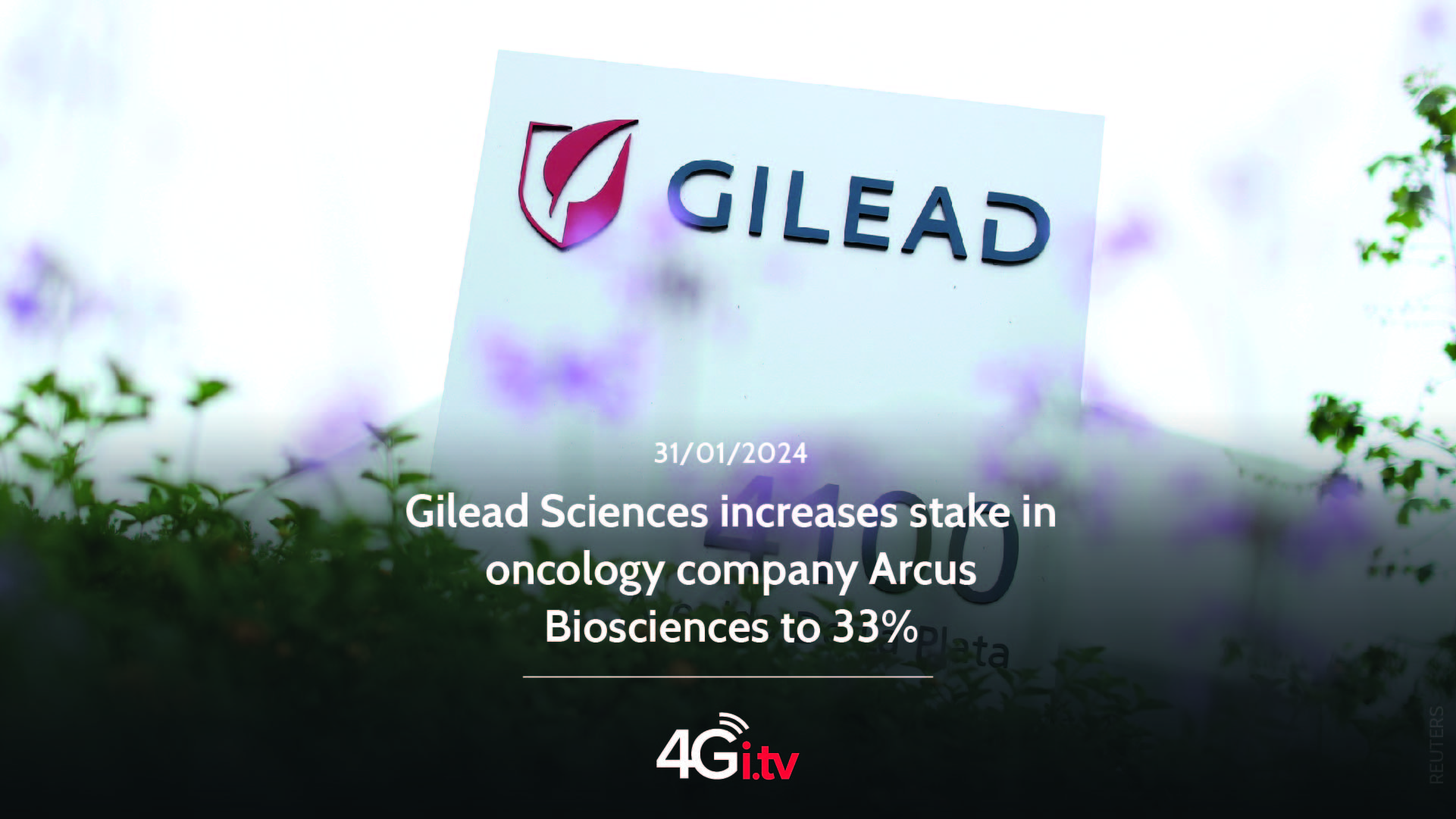 Read more about the article Gilead Sciences increases stake in oncology company Arcus Biosciences to 33%