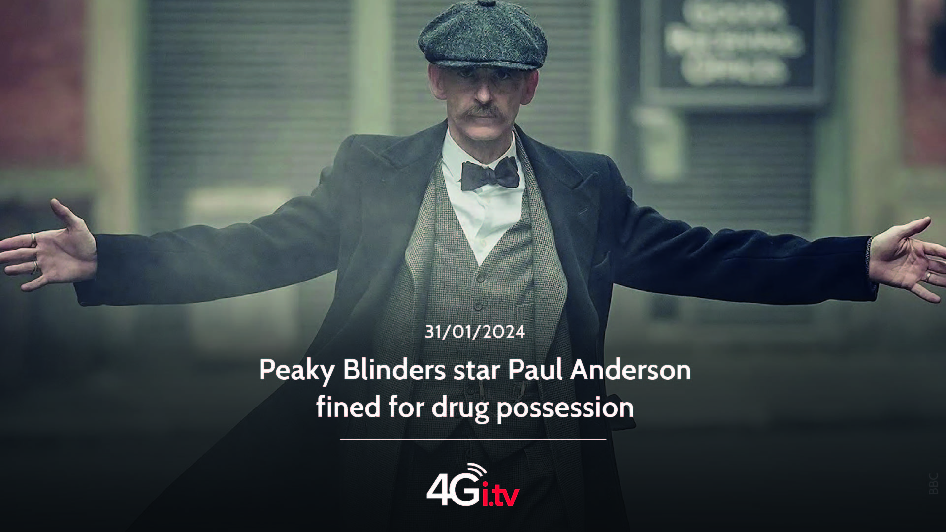 Read more about the article Peaky Blinders star Paul Anderson fined for drug possession