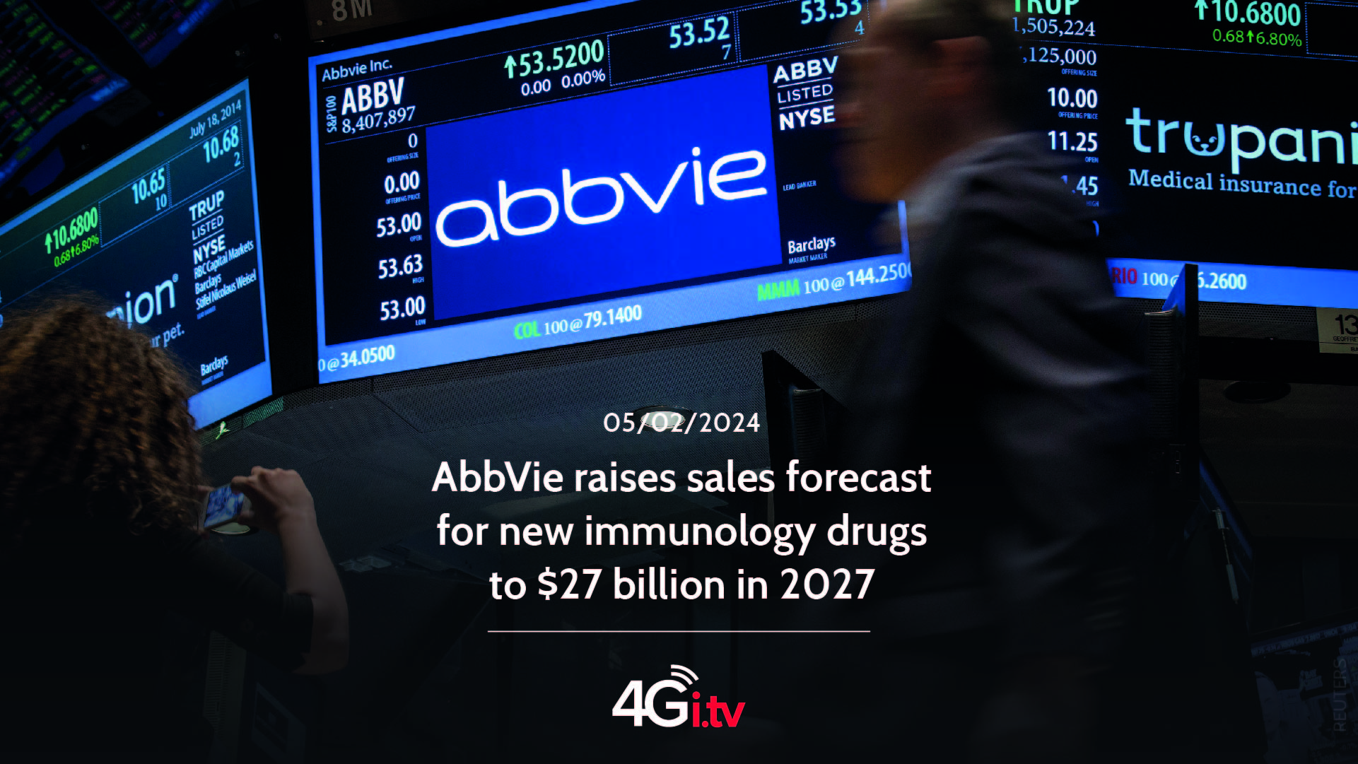 Read more about the article AbbVie raises sales forecast for new immunology drugs to $27 billion in 2027