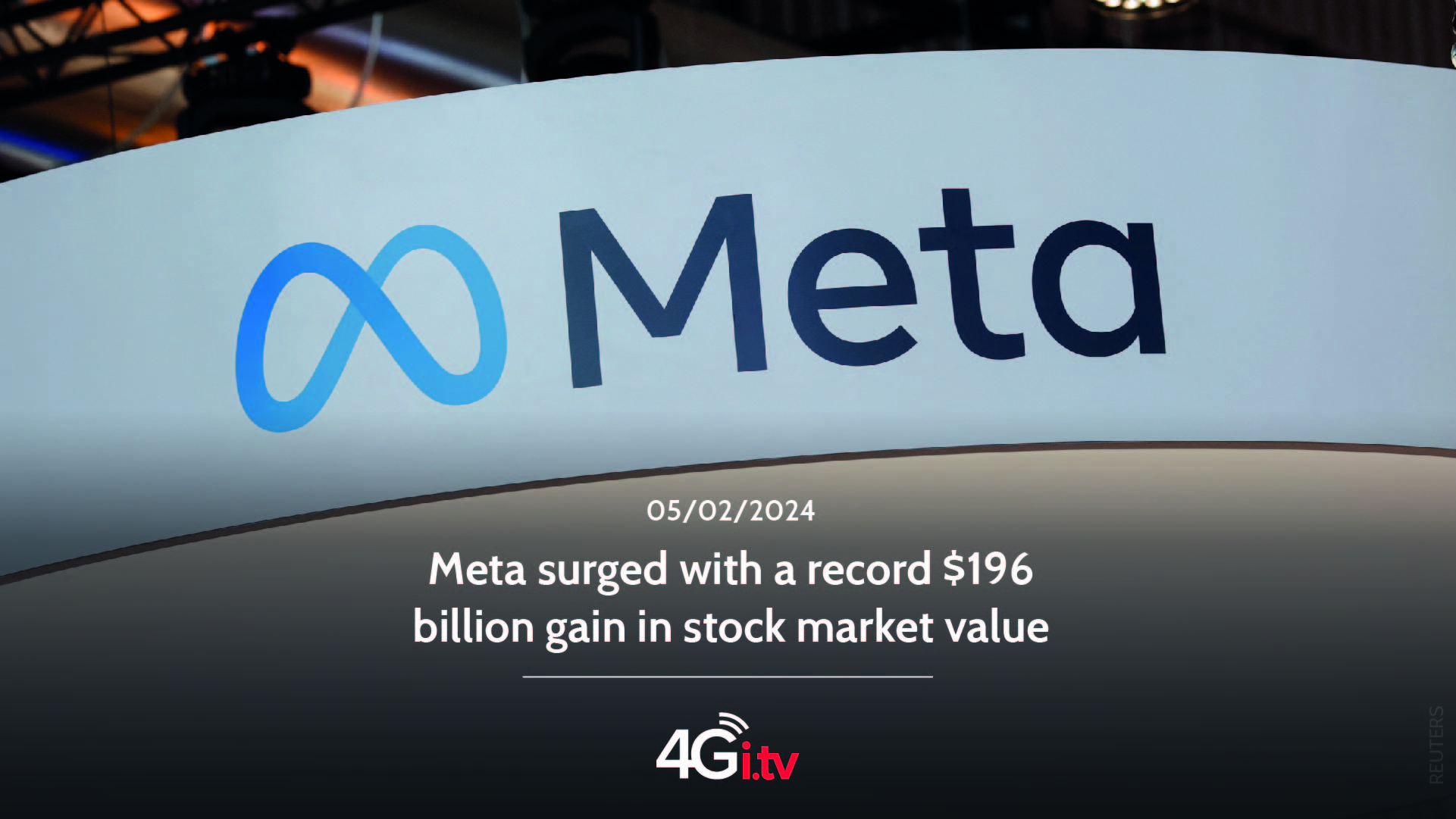Read more about the article Meta surged with a record $196 billion gain in stock market value