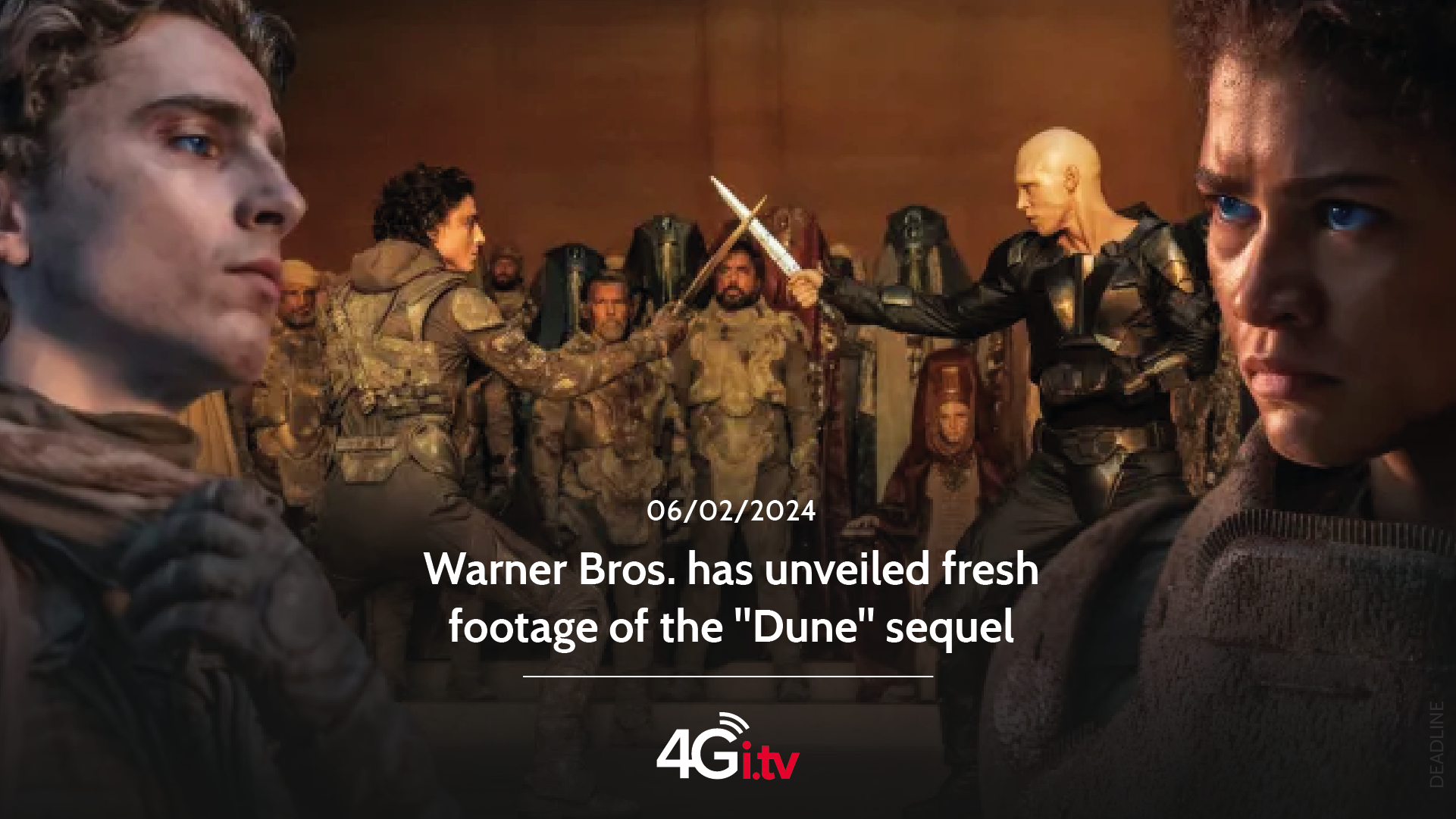 Read more about the article Warner Bros. has unveiled fresh footage of the “Dune” sequel