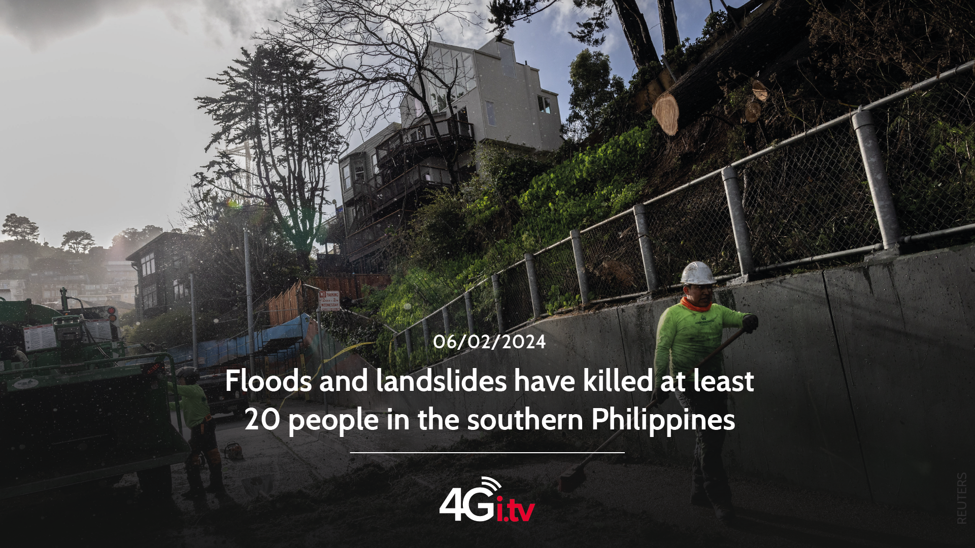 Read more about the article Floods and landslides have killed at least 20 people in the southern Philippines
