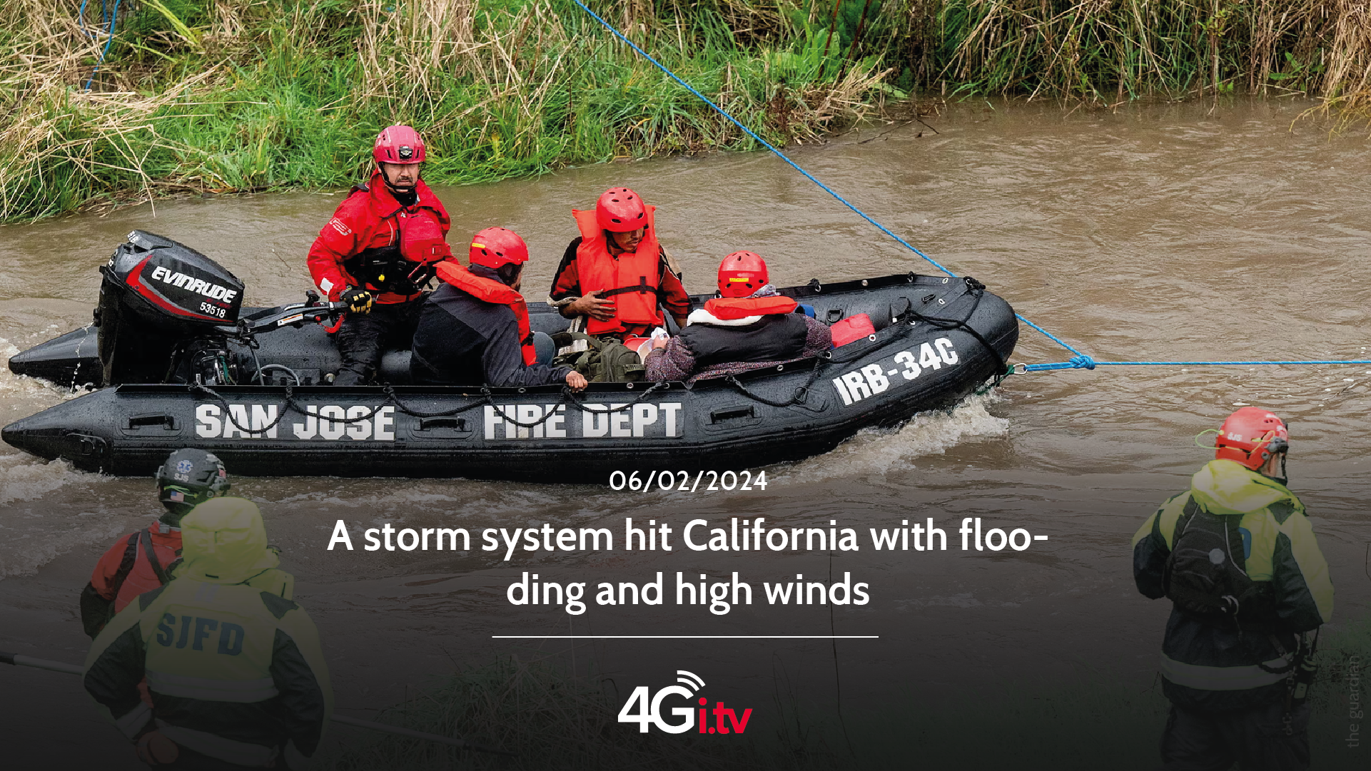 Read more about the article A storm system hit California with flooding and high winds