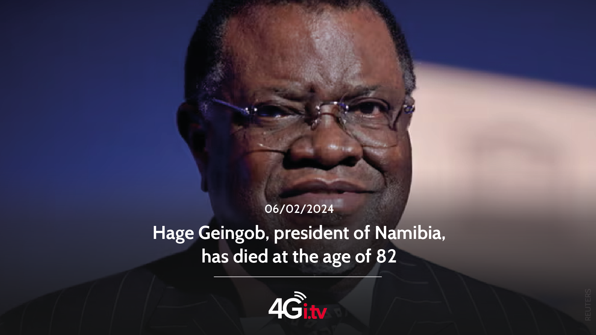 Read more about the article Hage Geingob, president of Namibia, has died at the age of 82