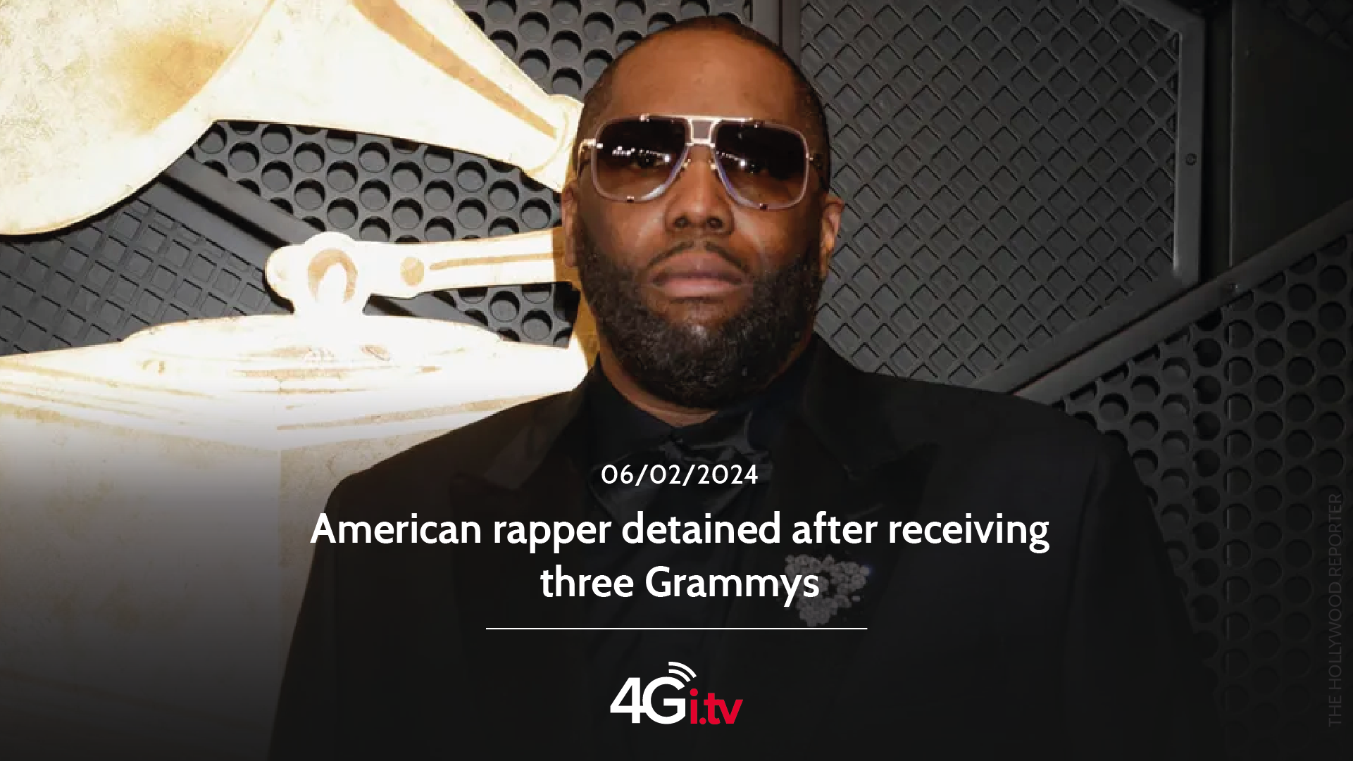 Read more about the article American rapper detained after receiving three Grammys