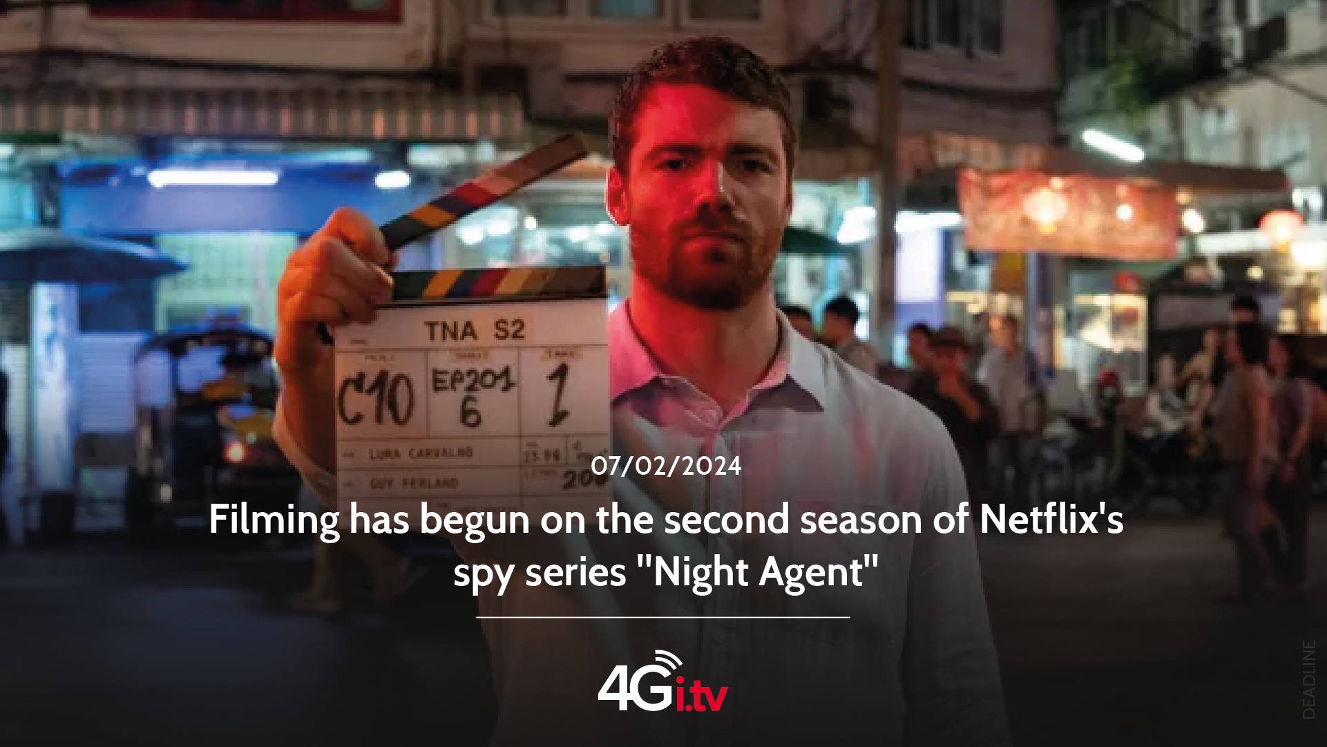 Подробнее о статье Filming has begun on the second season of Netflix’s spy series “Night Agent” 