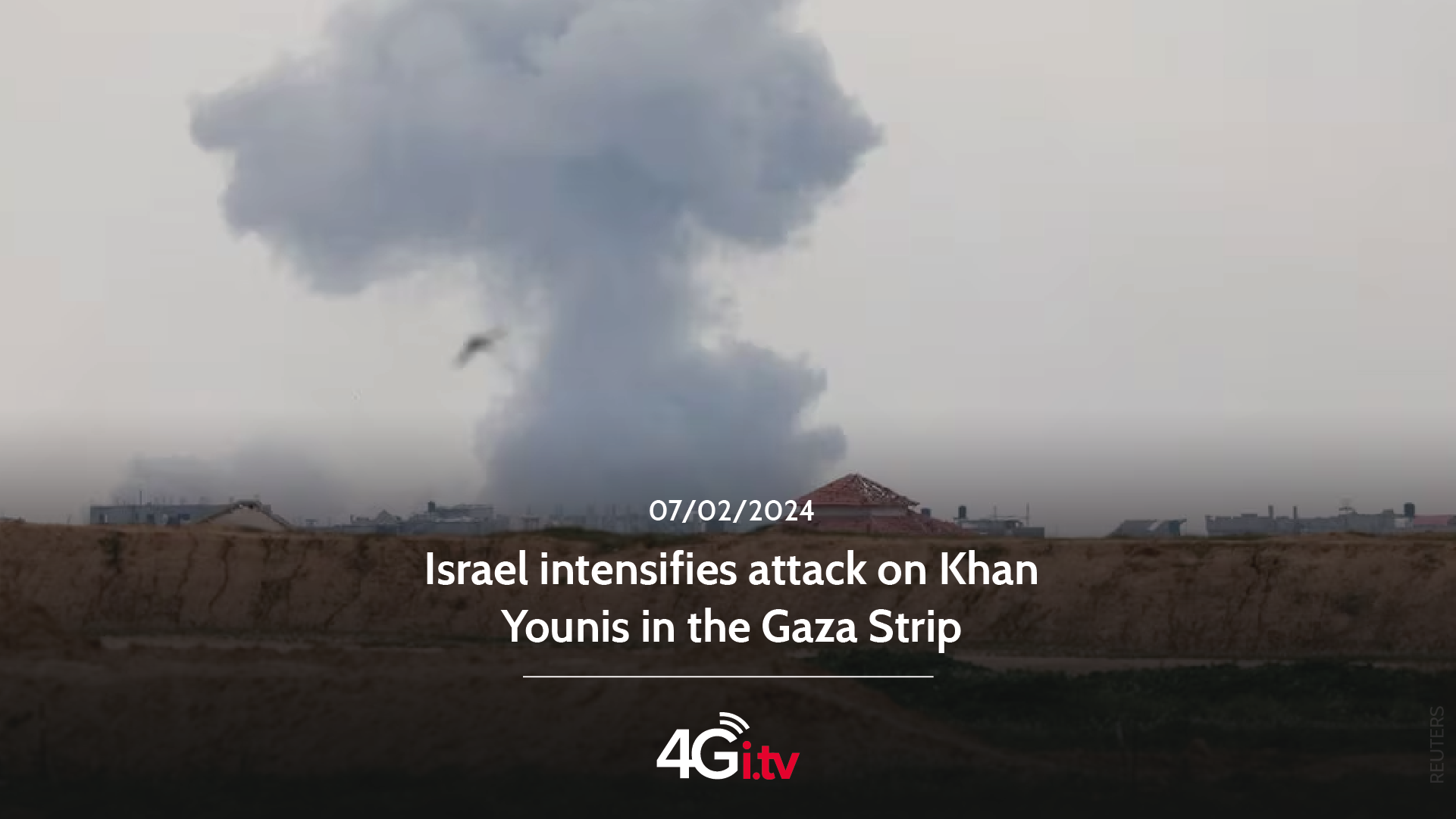 Read more about the article Israel intensifies attack on Khan Younis in the Gaza Strip 