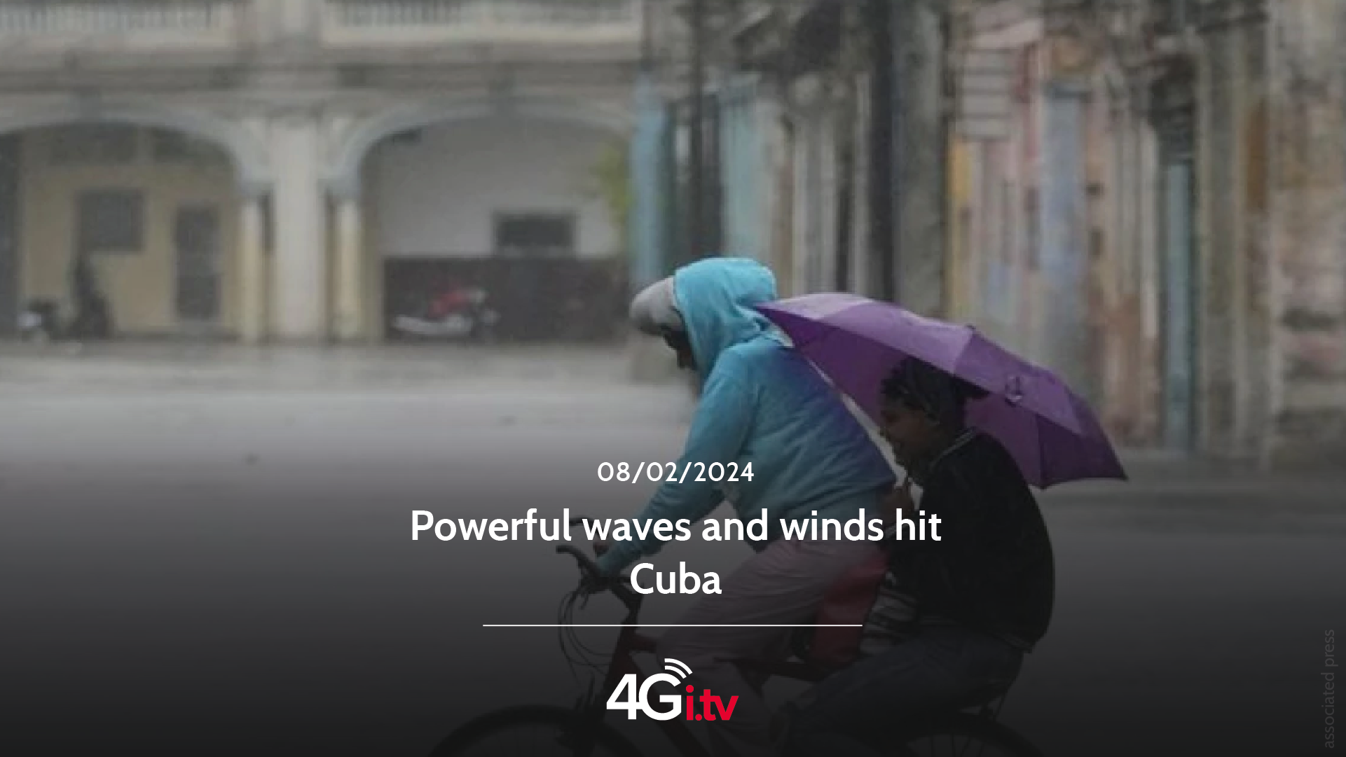 Подробнее о статье Powerful waves and winds hit Cuba 
