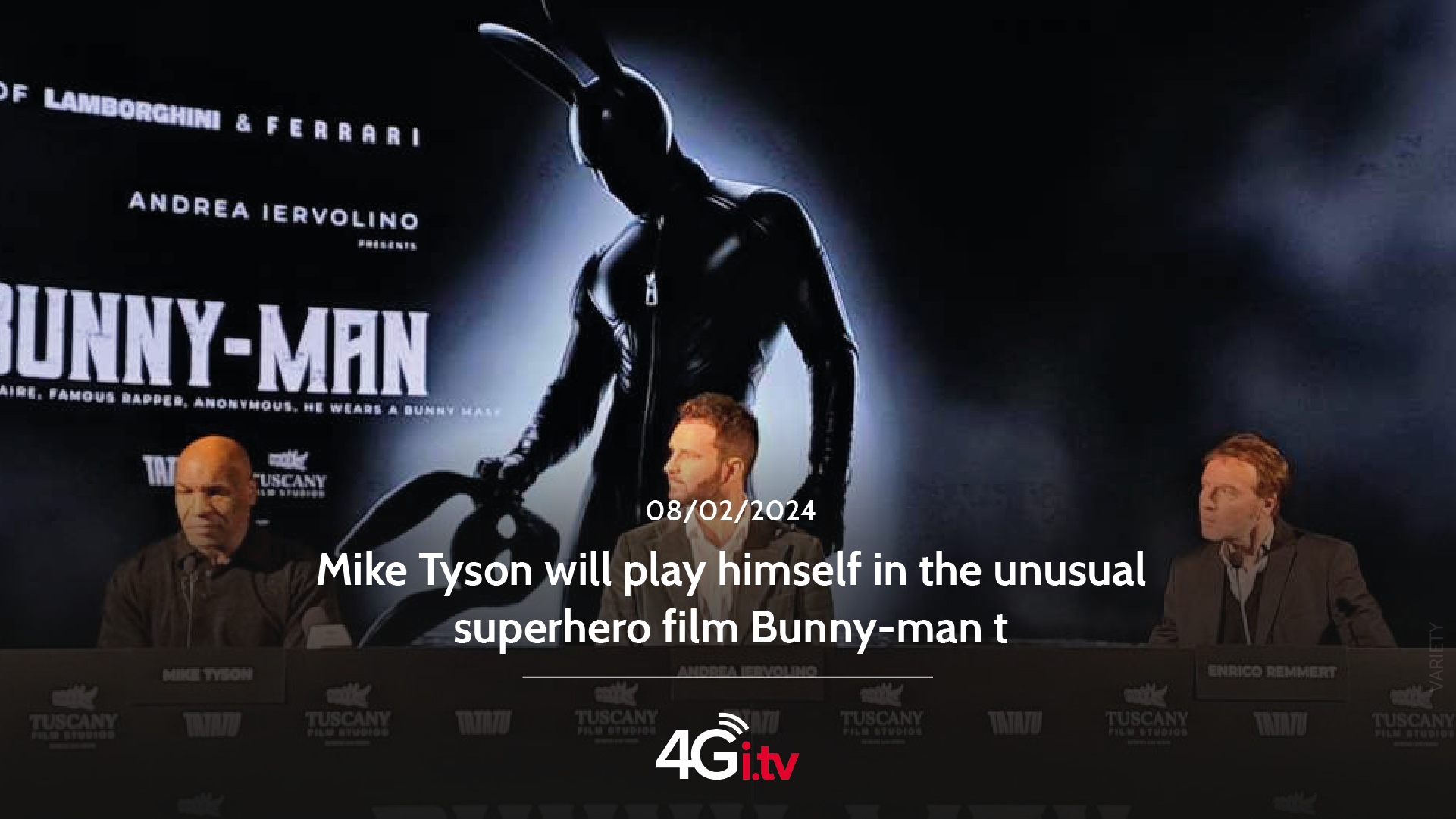 Lesen Sie mehr über den Artikel Mike Tyson will play himself in the unusual superhero film Bunny-man 