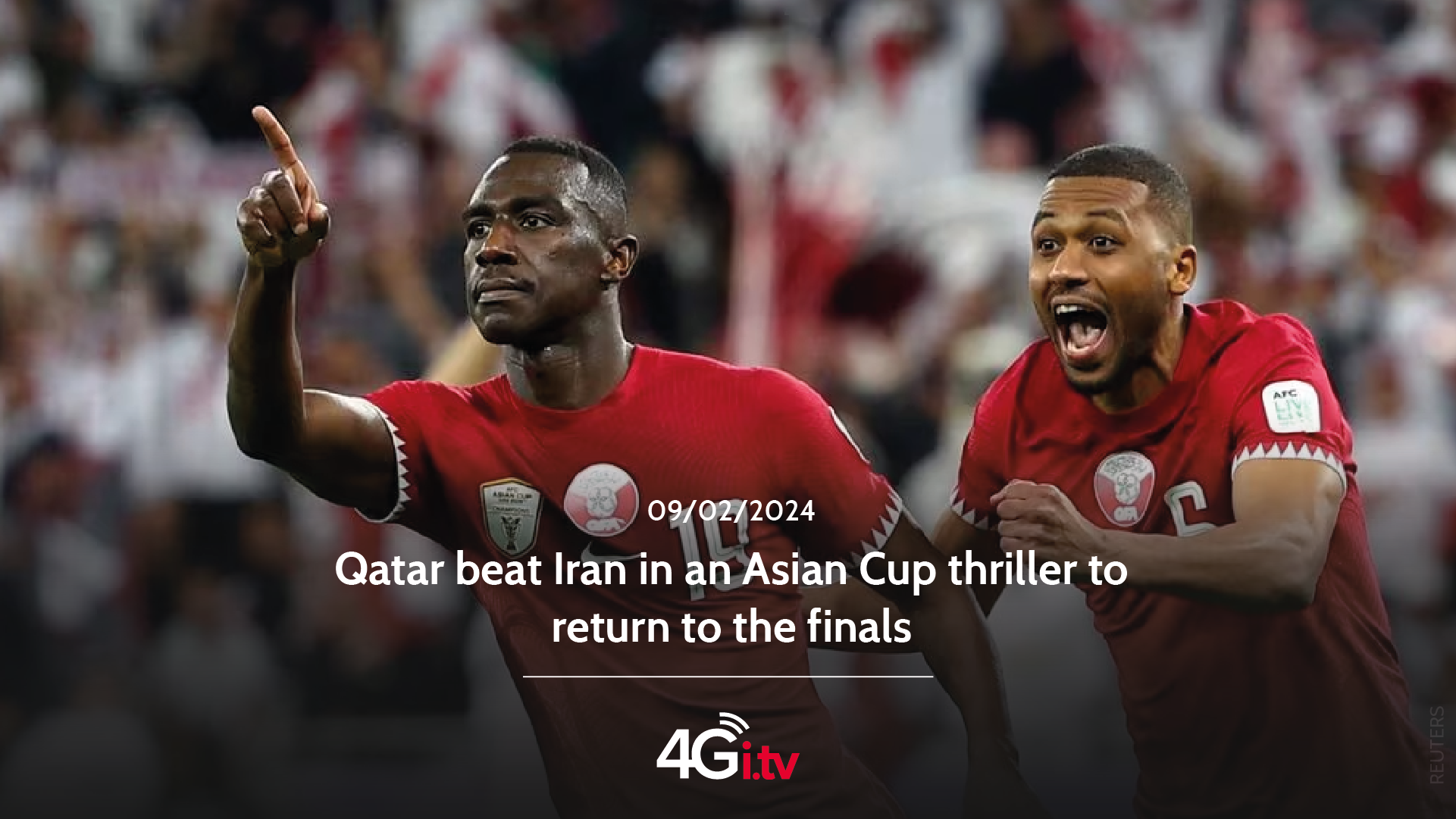 Lee más sobre el artículo Qatar beat Iran in an Asian Cup thriller to return to the finals 