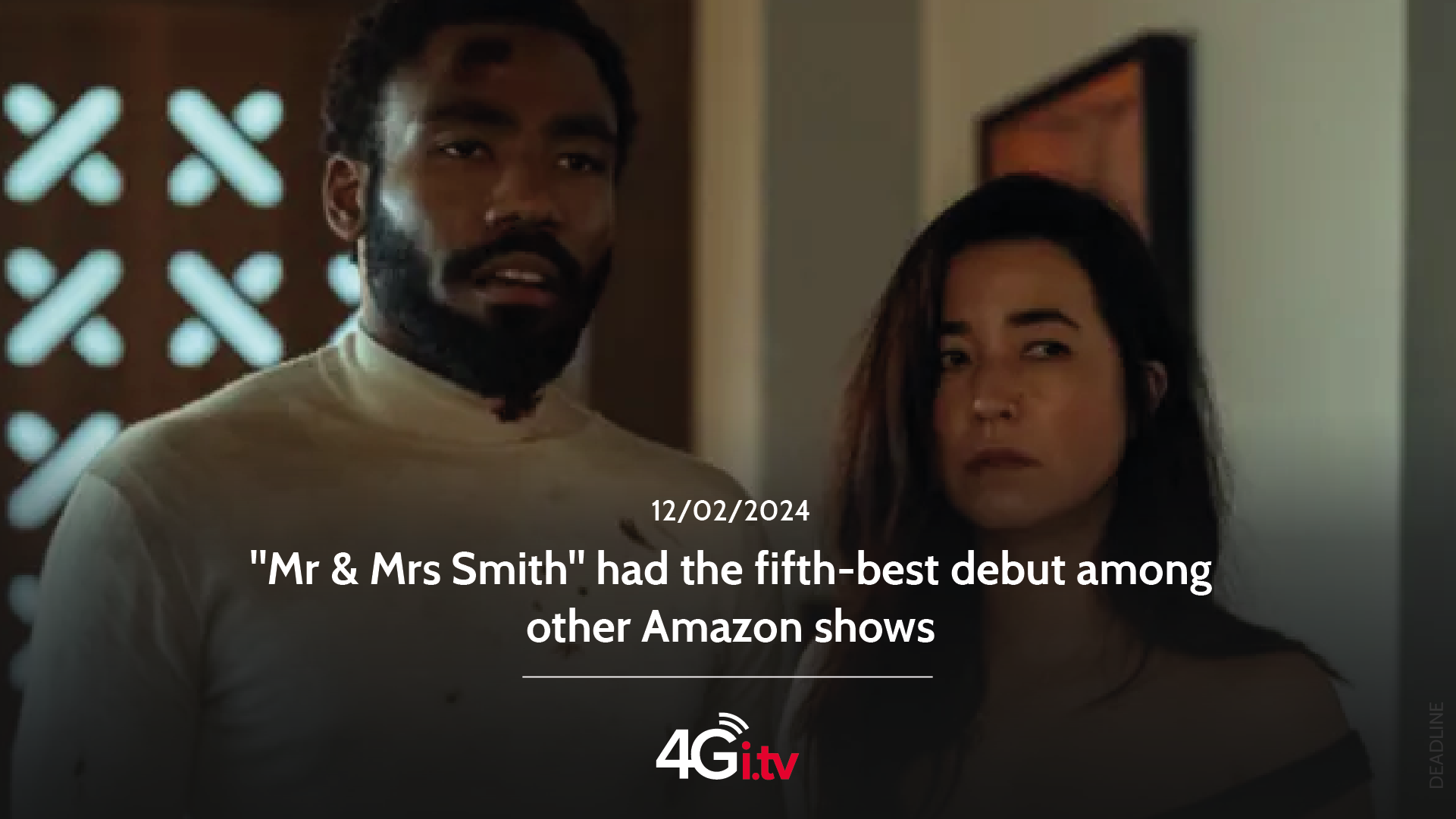 Read more about the article “Mr & Mrs Smith” had the fifth-best debut among other Amazon shows