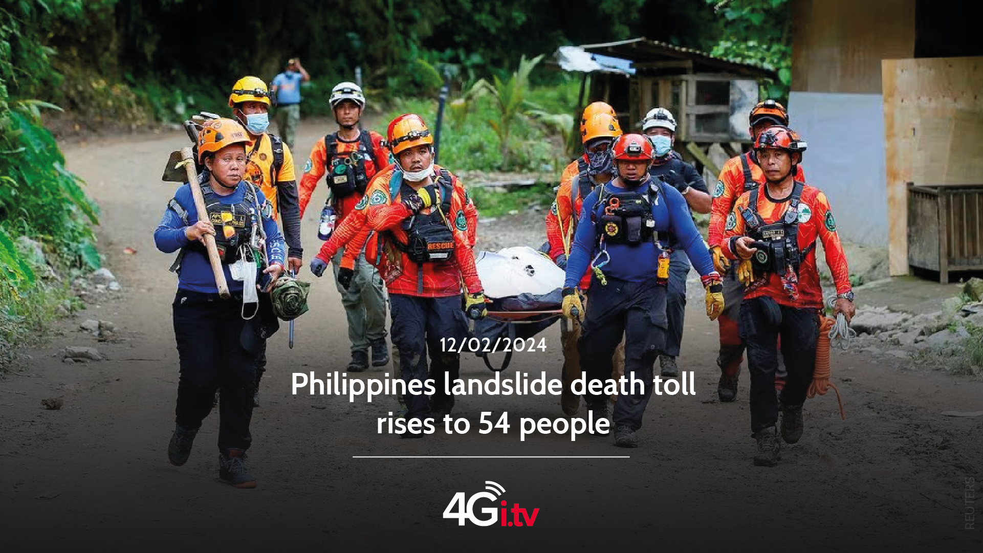 Read more about the article Philippines landslide death toll rises to 54 people