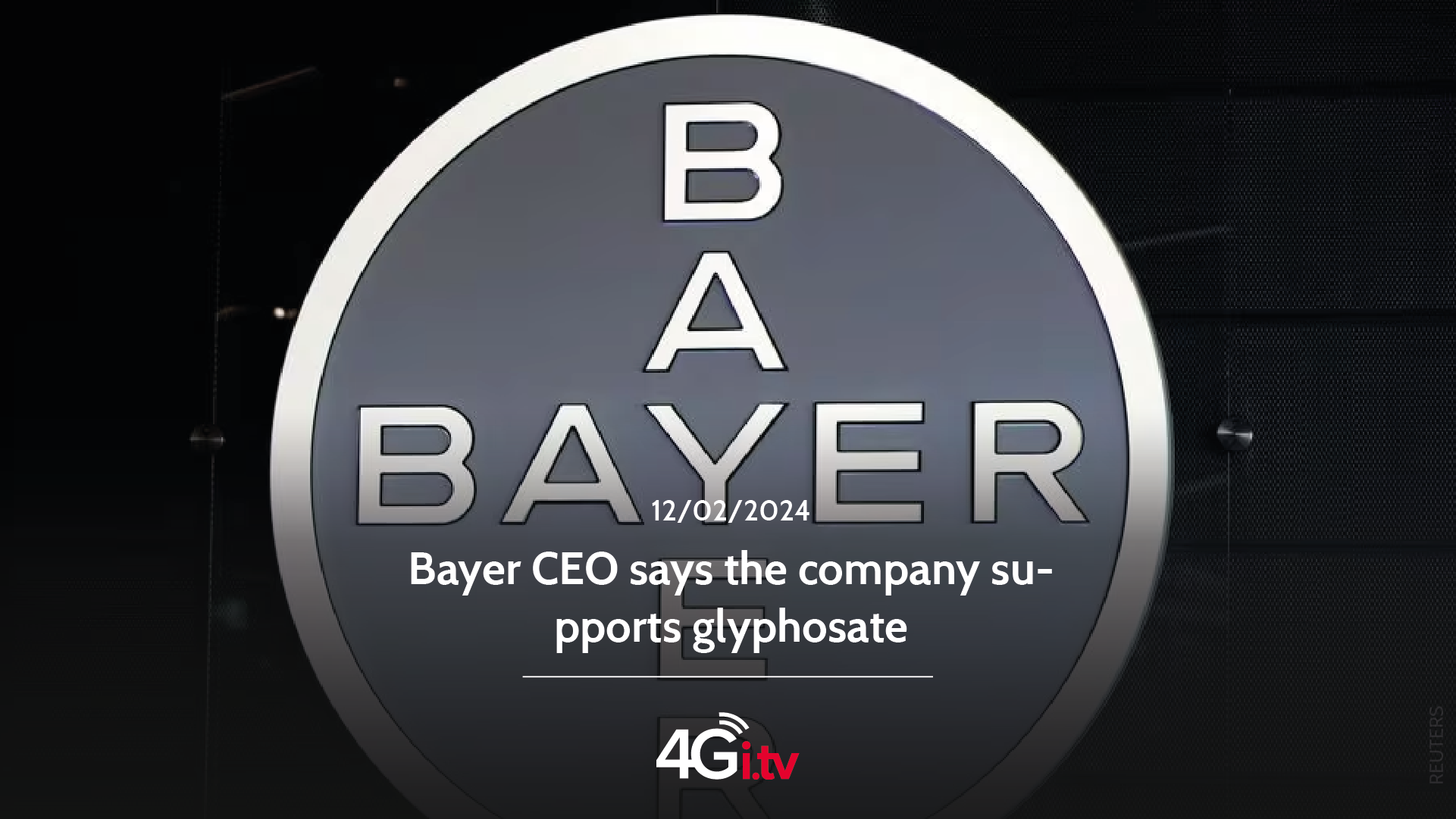 Read more about the article Bayer CEO says the company supports glyphosate