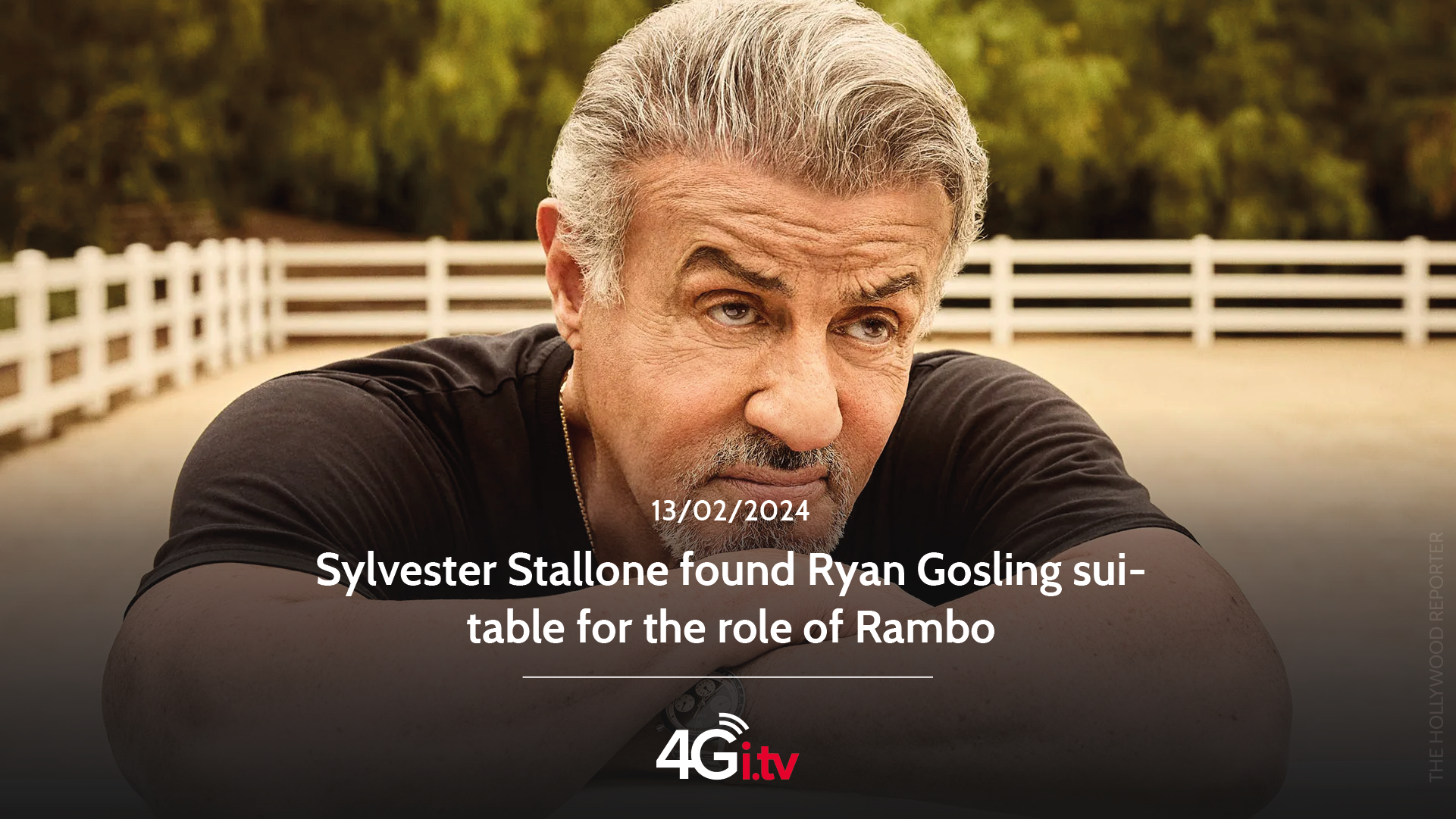 Read more about the article Sylvester Stallone found Ryan Gosling suitable for the role of Rambo 
